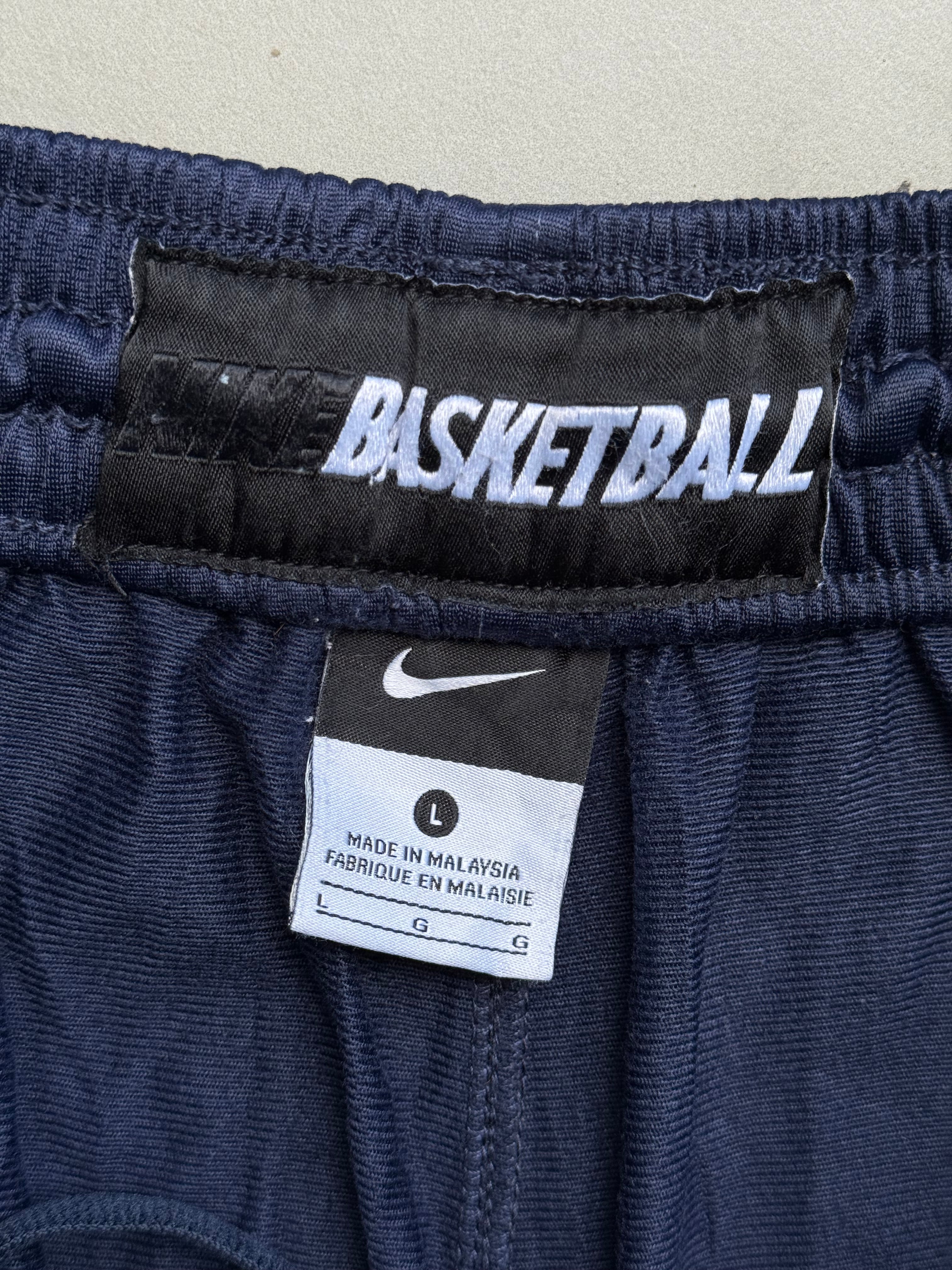 VINTAGE NIKE NAVY BLUE STRIPED WIDE LEG [ 30-M]