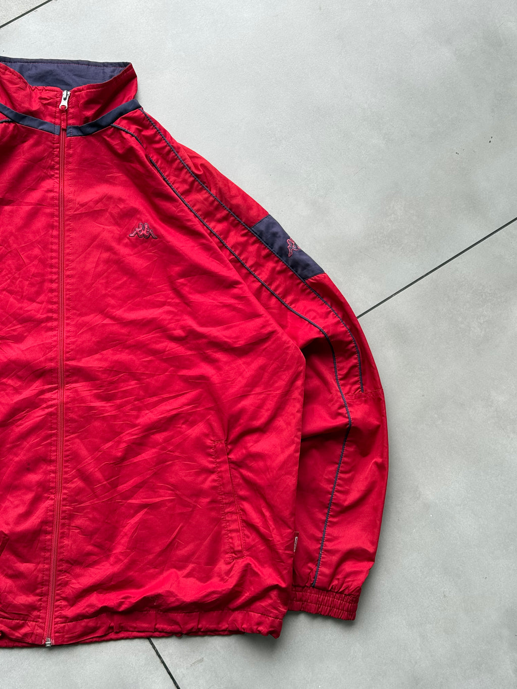 VINTAGE KAPPA RED JACKET-XL