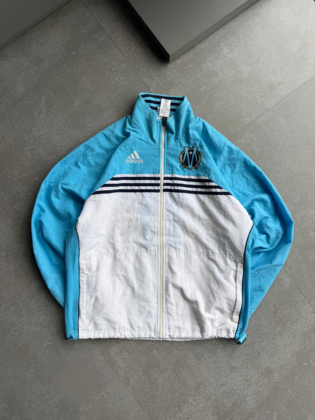 1998-ADIDAS OLYMPIQUE MARSEILLE JACKET-XL