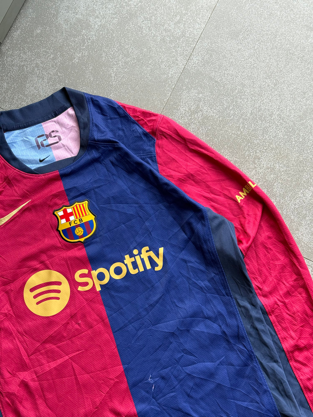 2012-FC BARCELONA HOME JERSEY-M