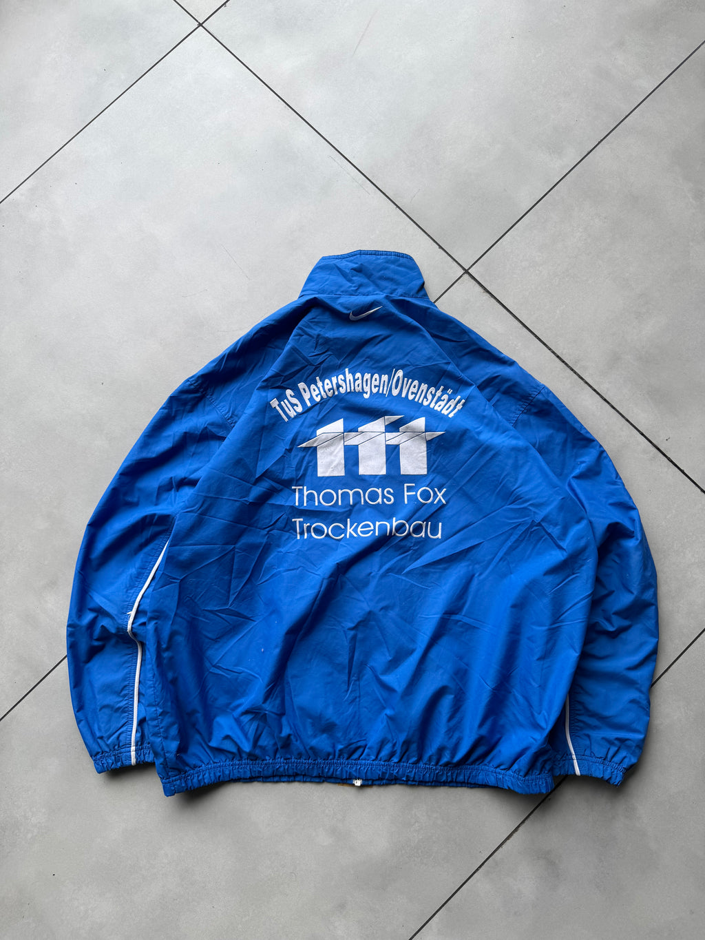 NIKE SWOOSH BLUE VTG JACKET-XXL