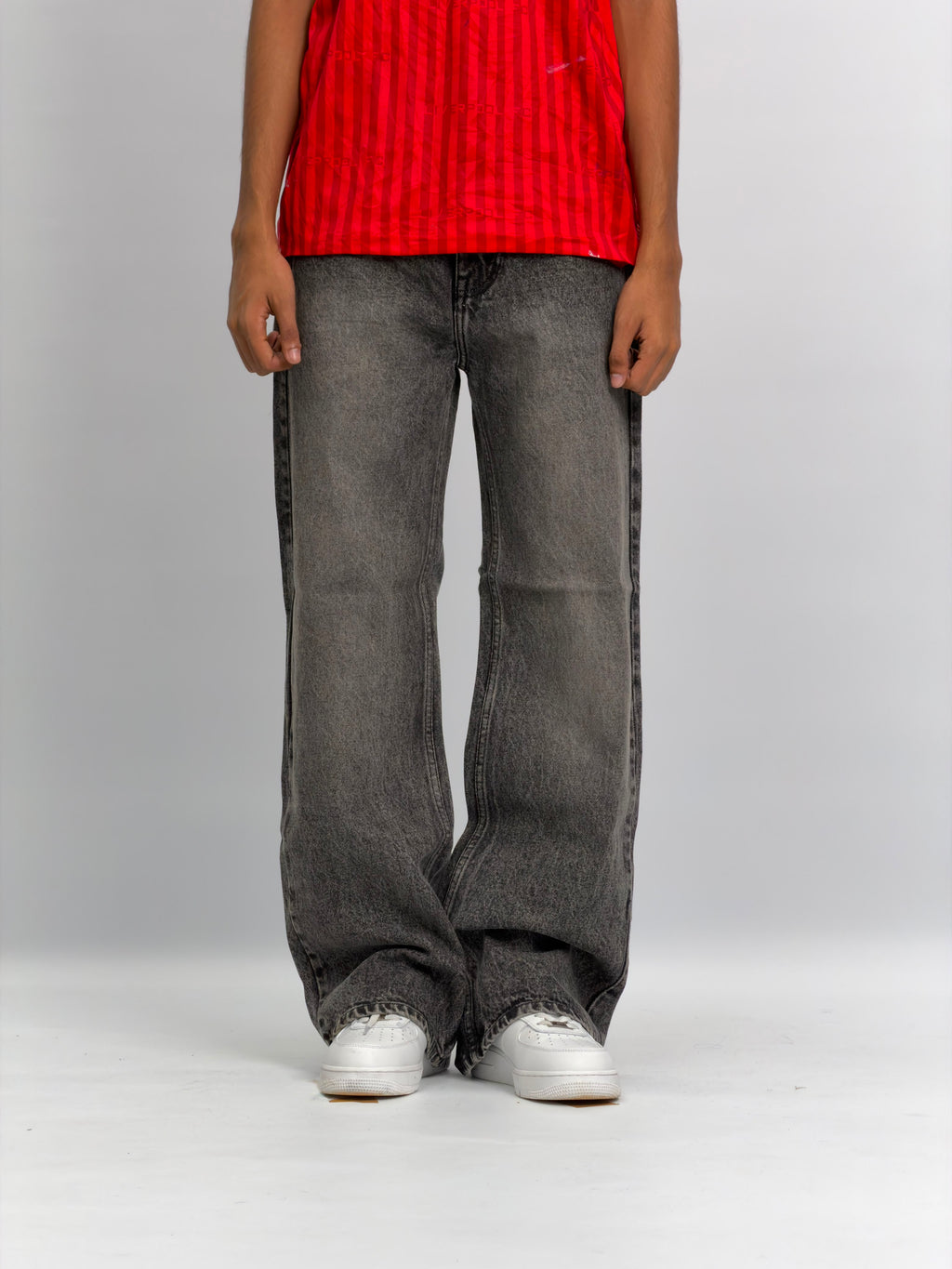 WASHED GREY BAGGY