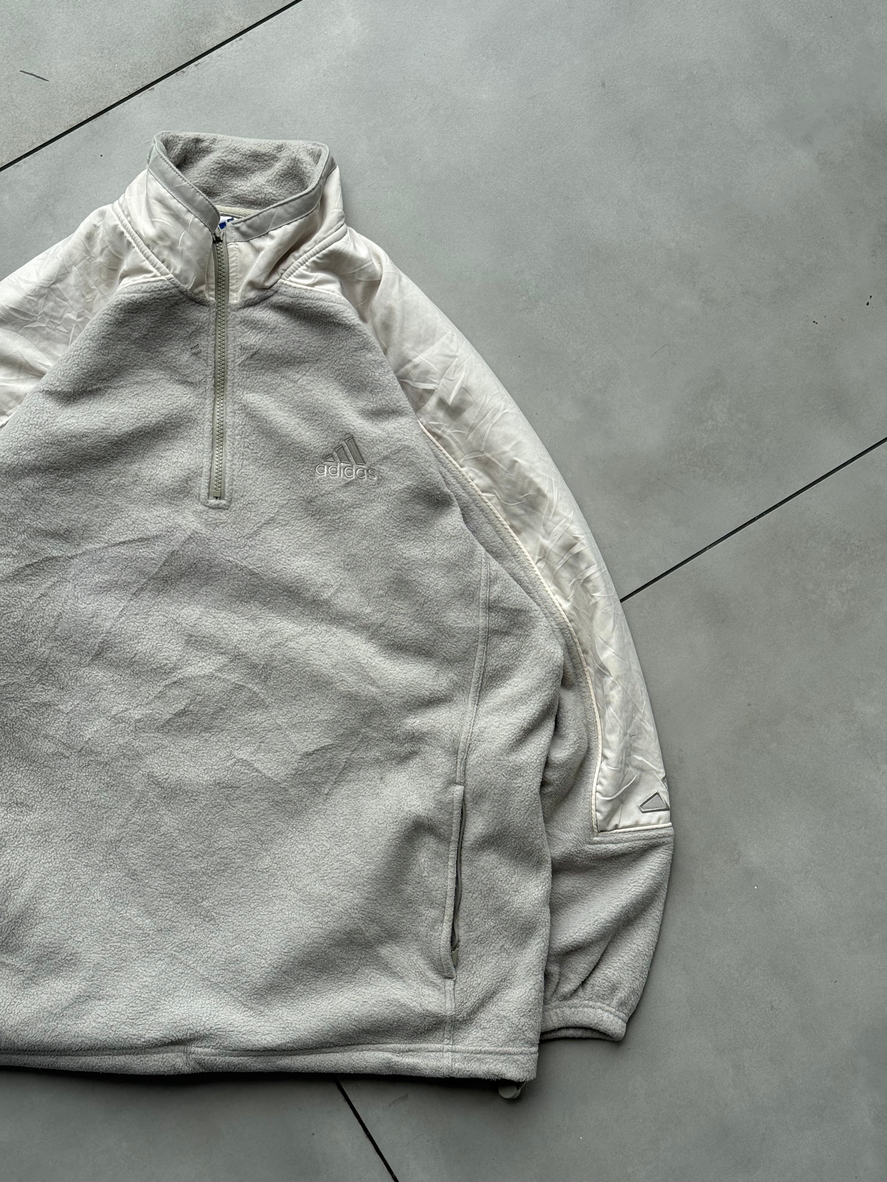 VINTAGE ADIDAS FLEECE JACKET-XL