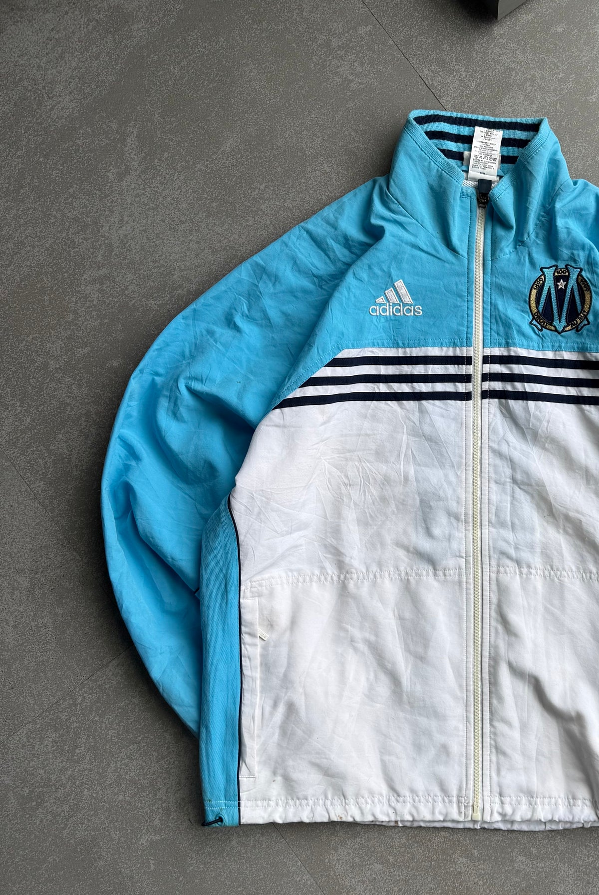 1998-ADIDAS OLYMPIQUE MARSEILLE JACKET-XL