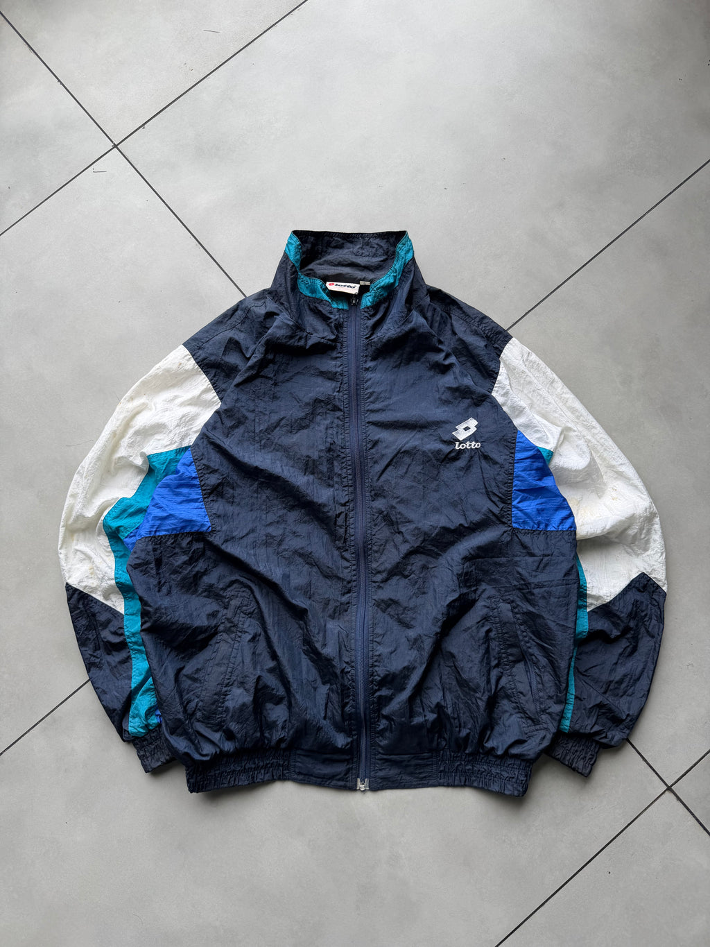 VINTAGE LOTTO NAVY BLUE -L