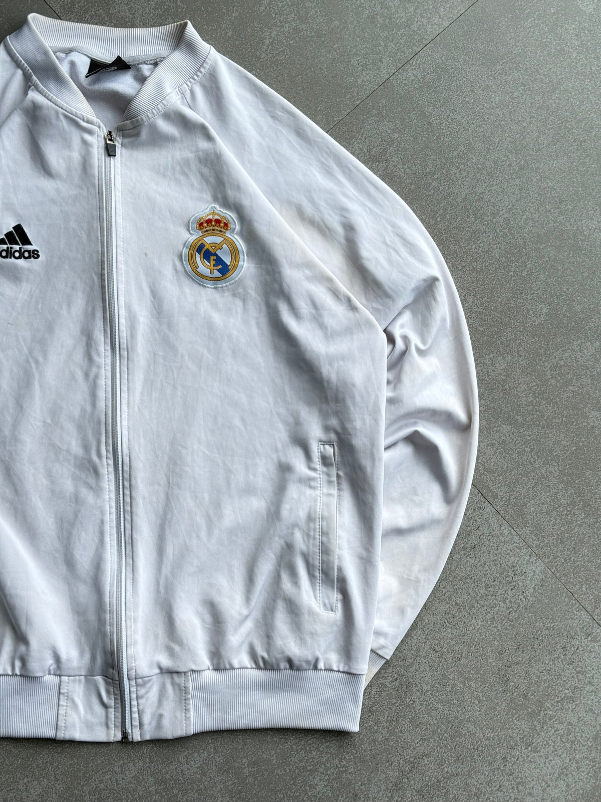 ADIDAS REAL MADRID VINTAGE JACKET-M
