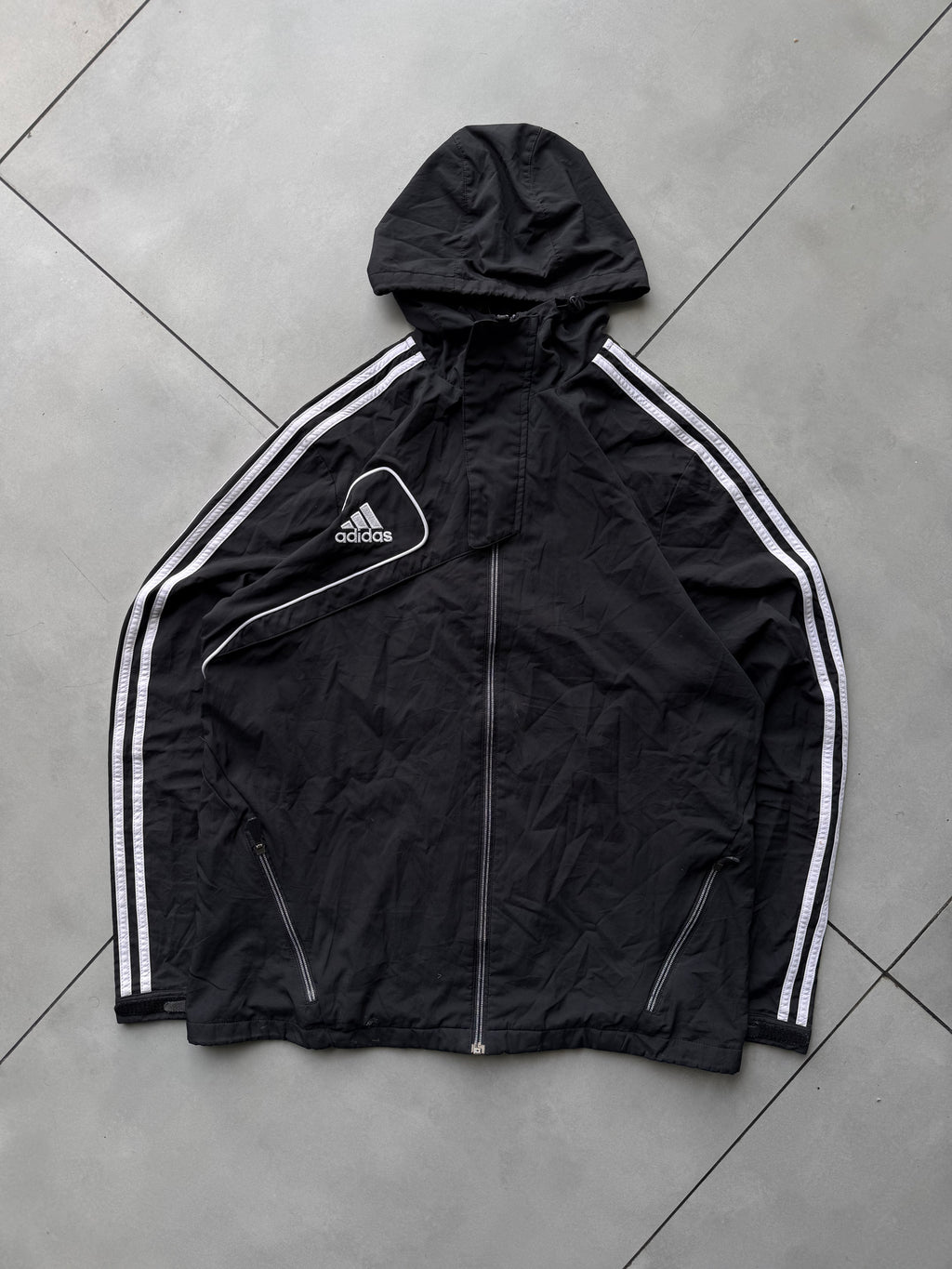 ADIDAS VINTAGE JACKET-[L]
