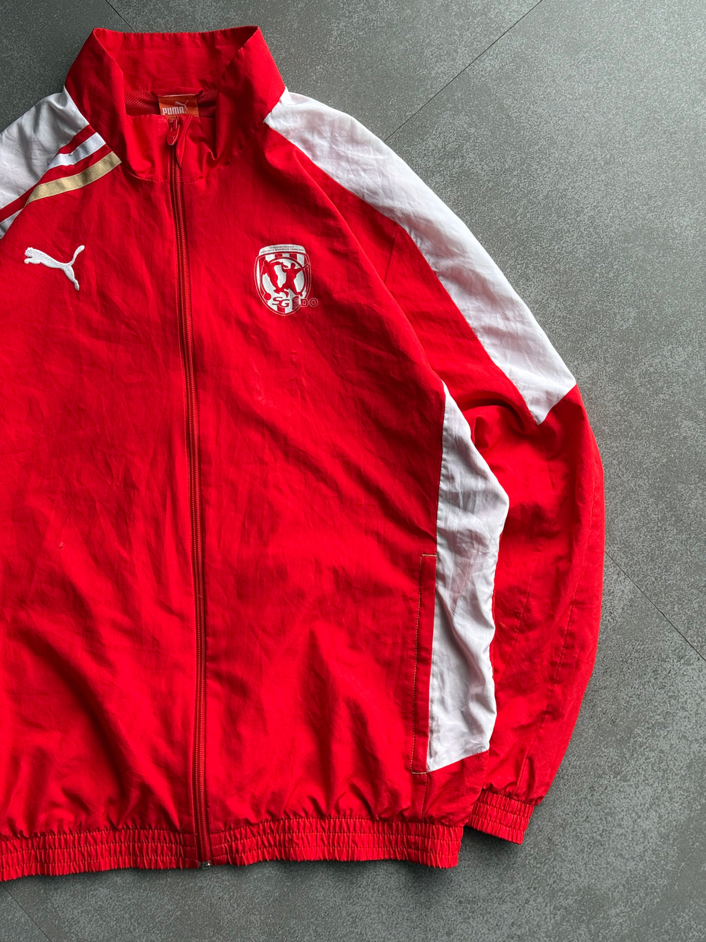 1999-PUMA OLYMPIACOS CFP VINTAGE JACKET-L