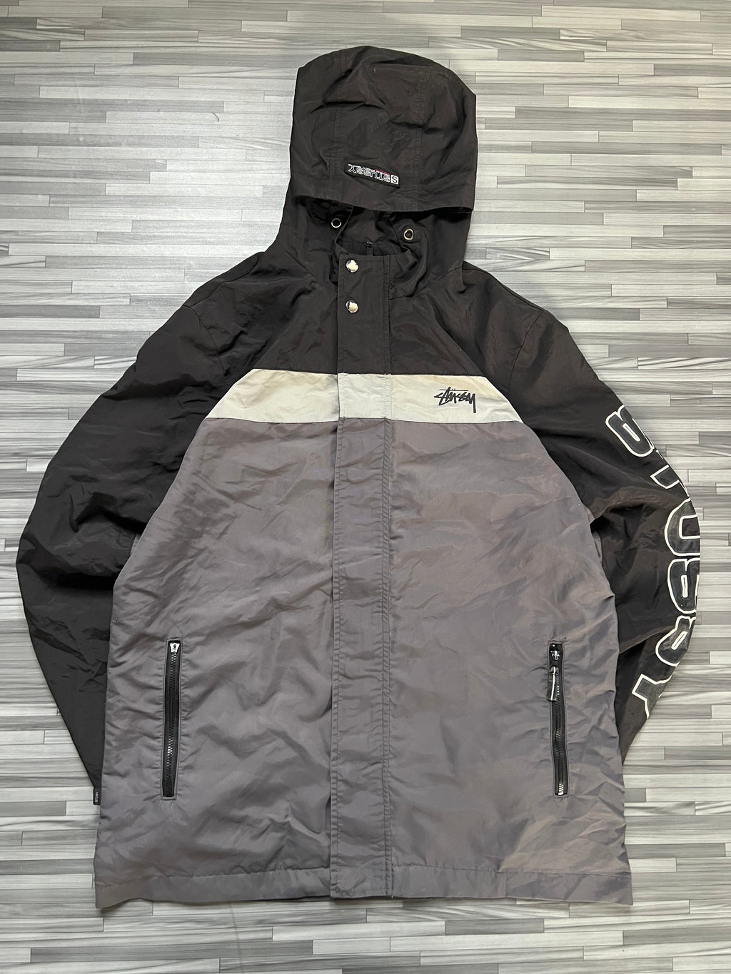 VINTAGE STUSSY JACKET-L