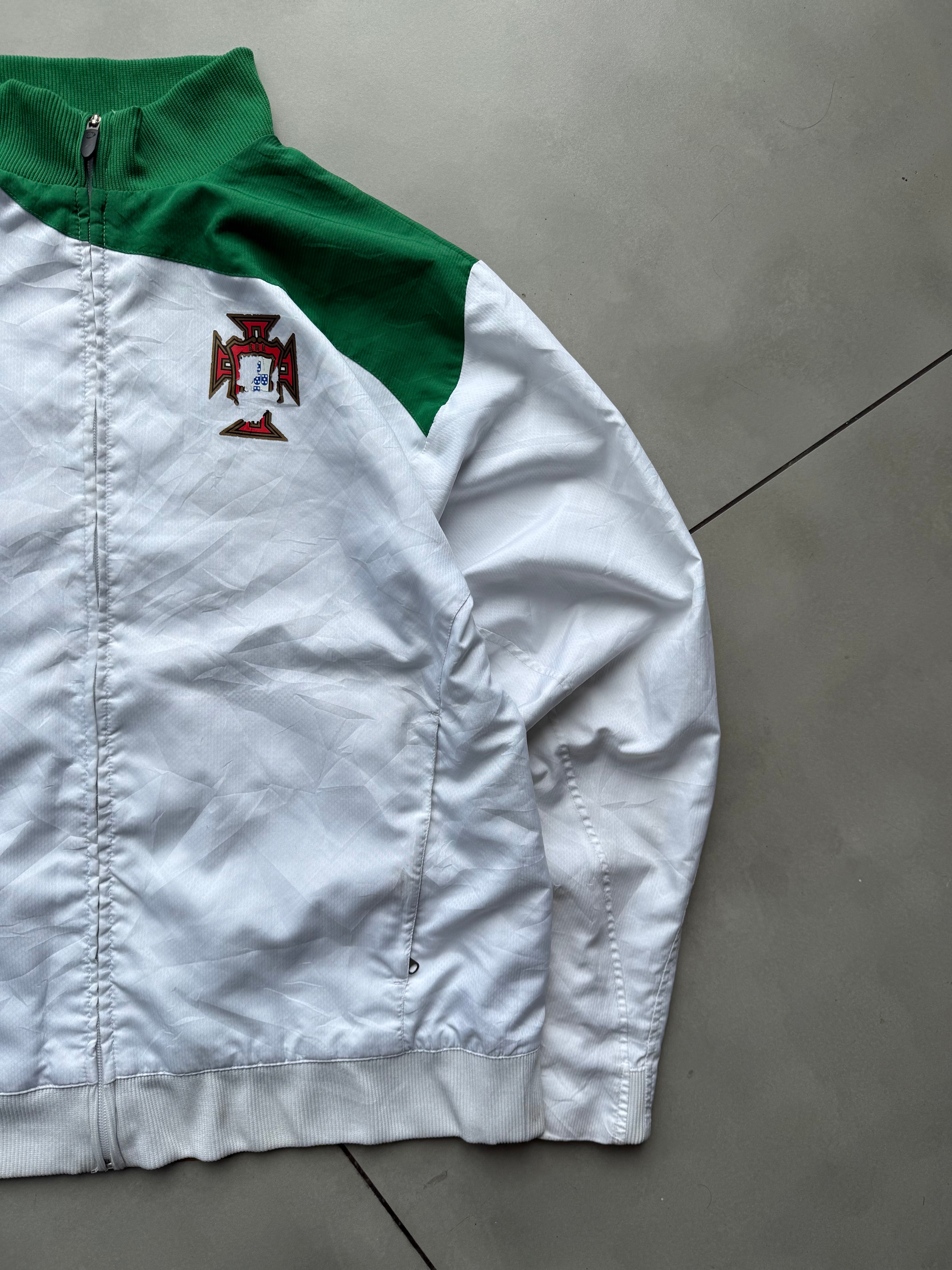 PORTUGAL VINTAGE FOOTBALL JACKET-L