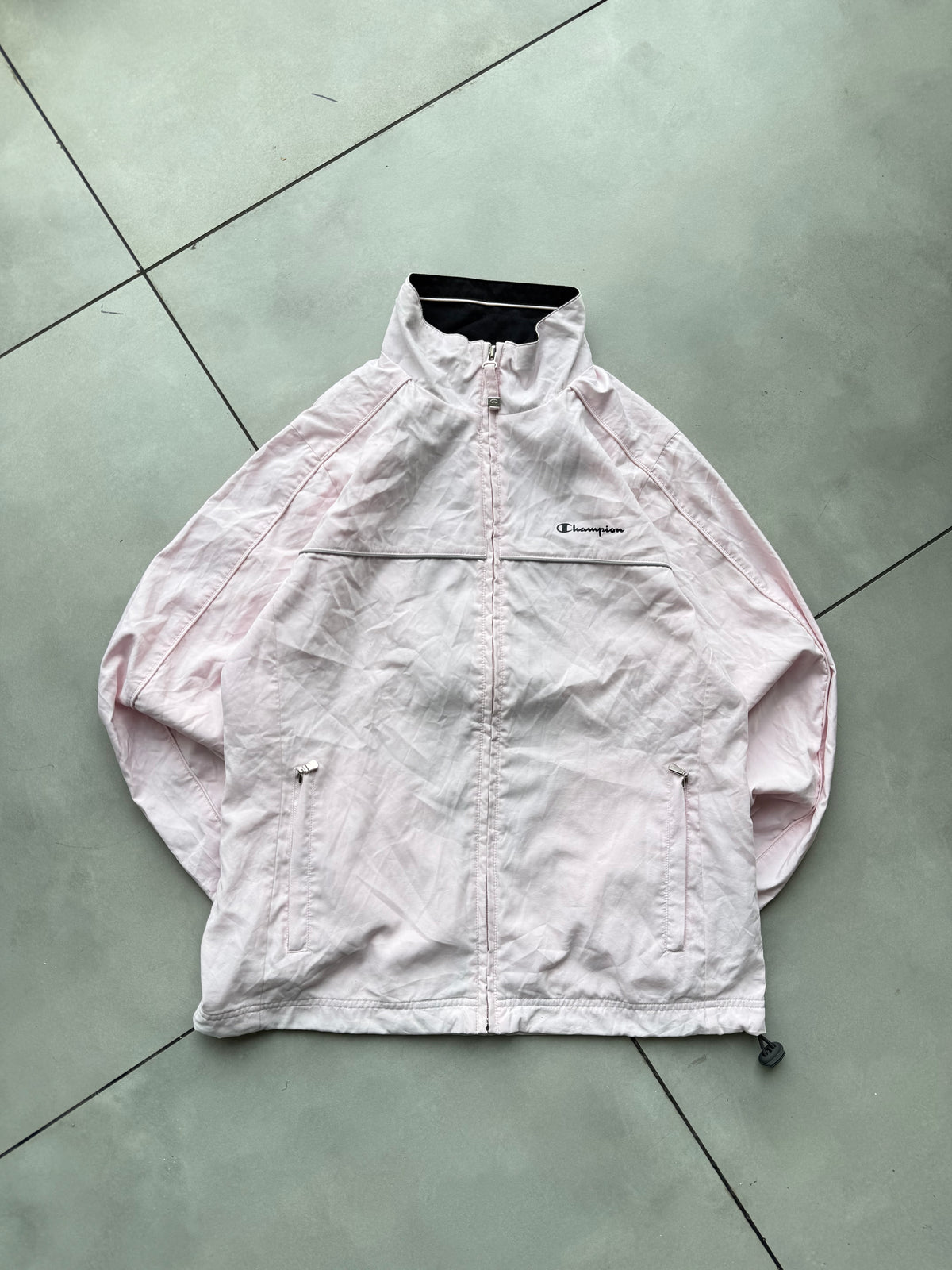LIGHT PINK JACKET VINTAGE CHAMPION