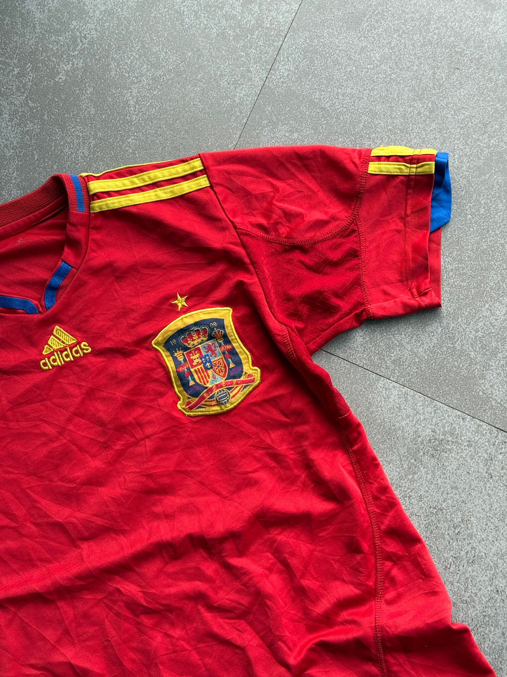 2010-ESPANIA WORLD CUP HOME JERSEY-