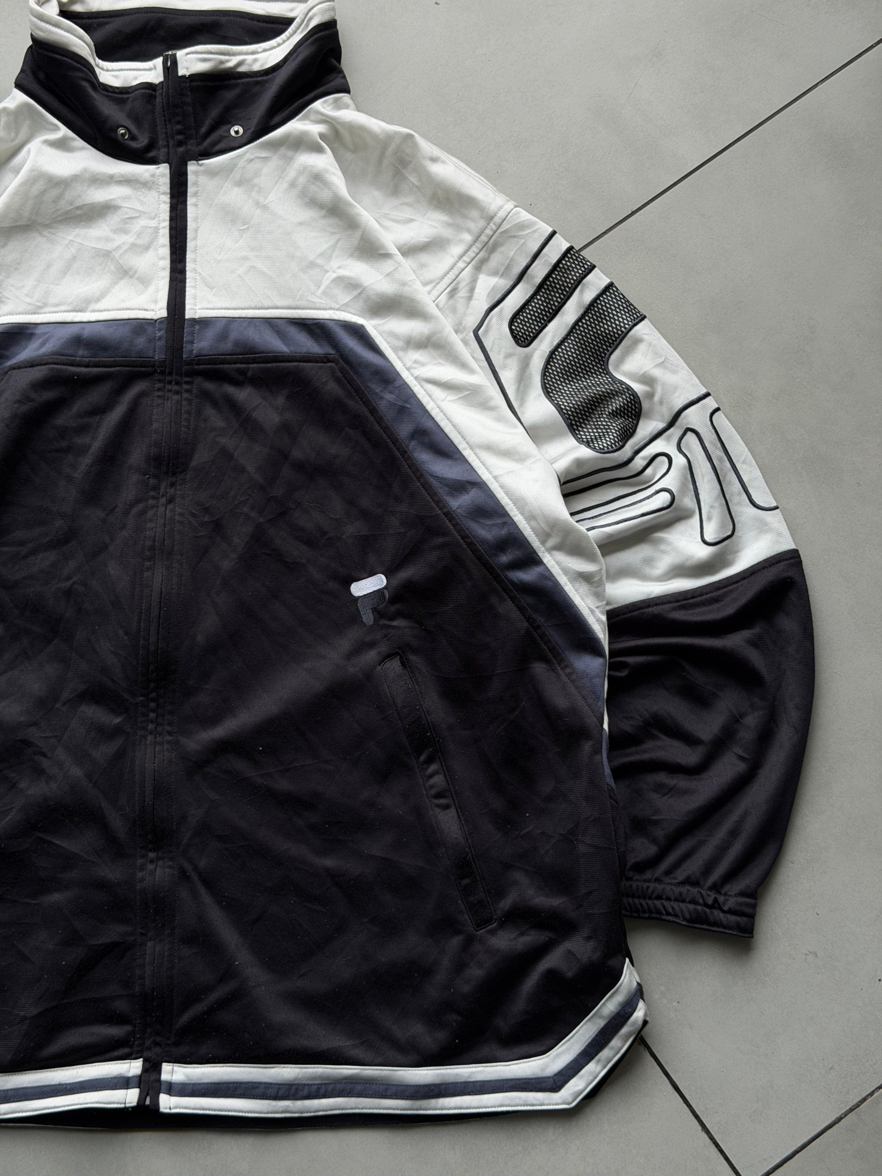 VINTAGE FILA TRACK JACKET-XL