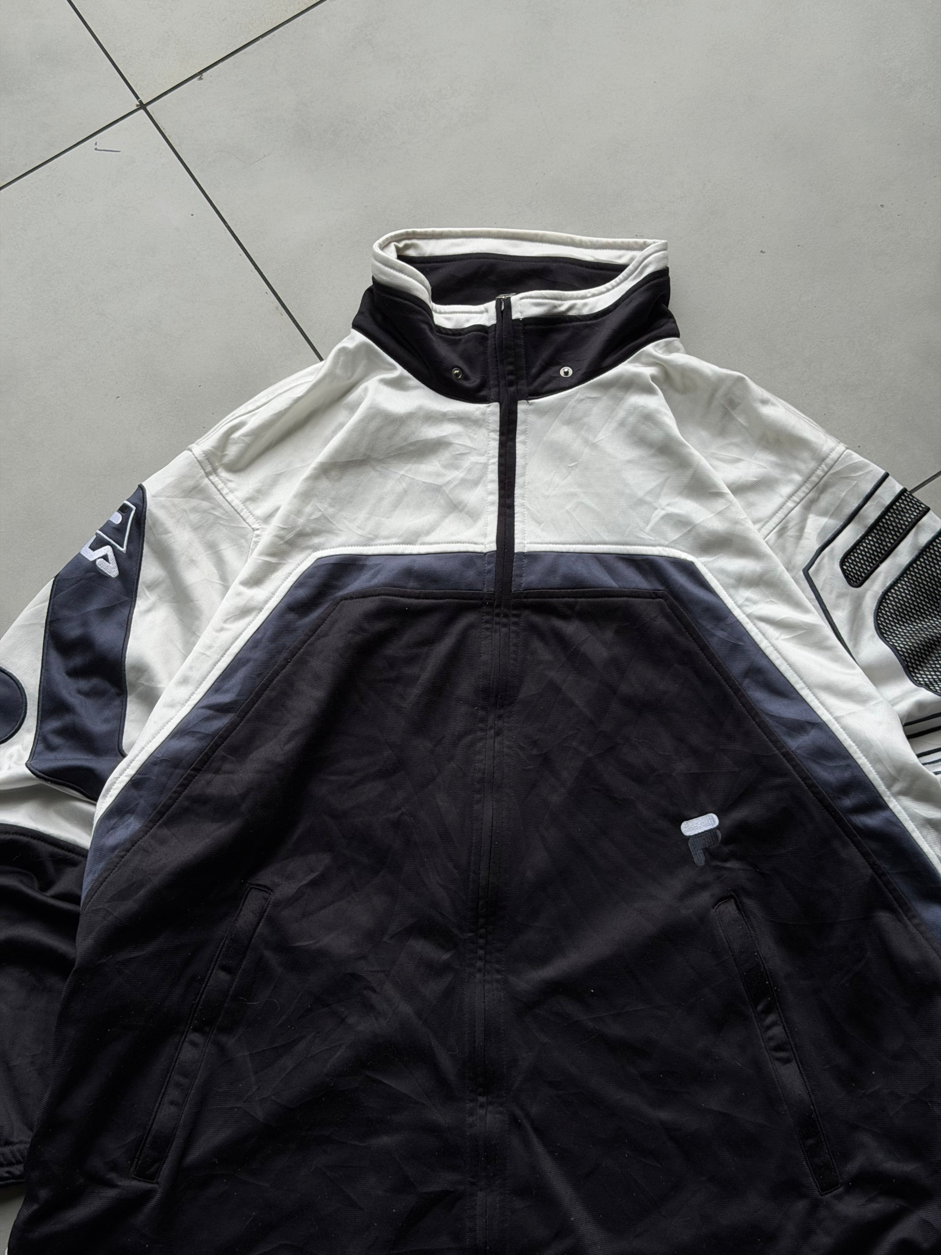 VINTAGE FILA TRACK JACKET-XL
