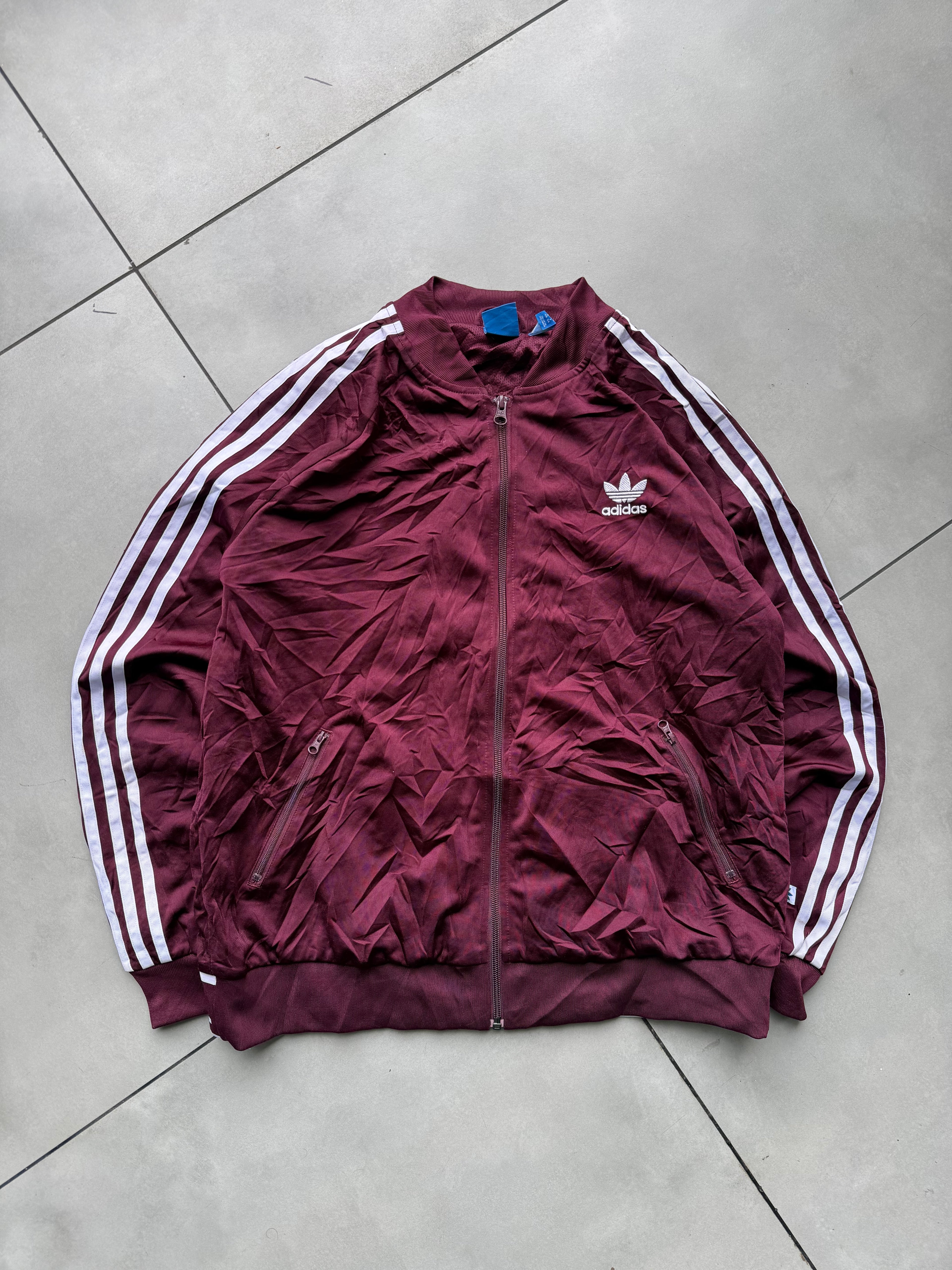 ADIDAS ORIGINALS RED TRACK JACKET-M