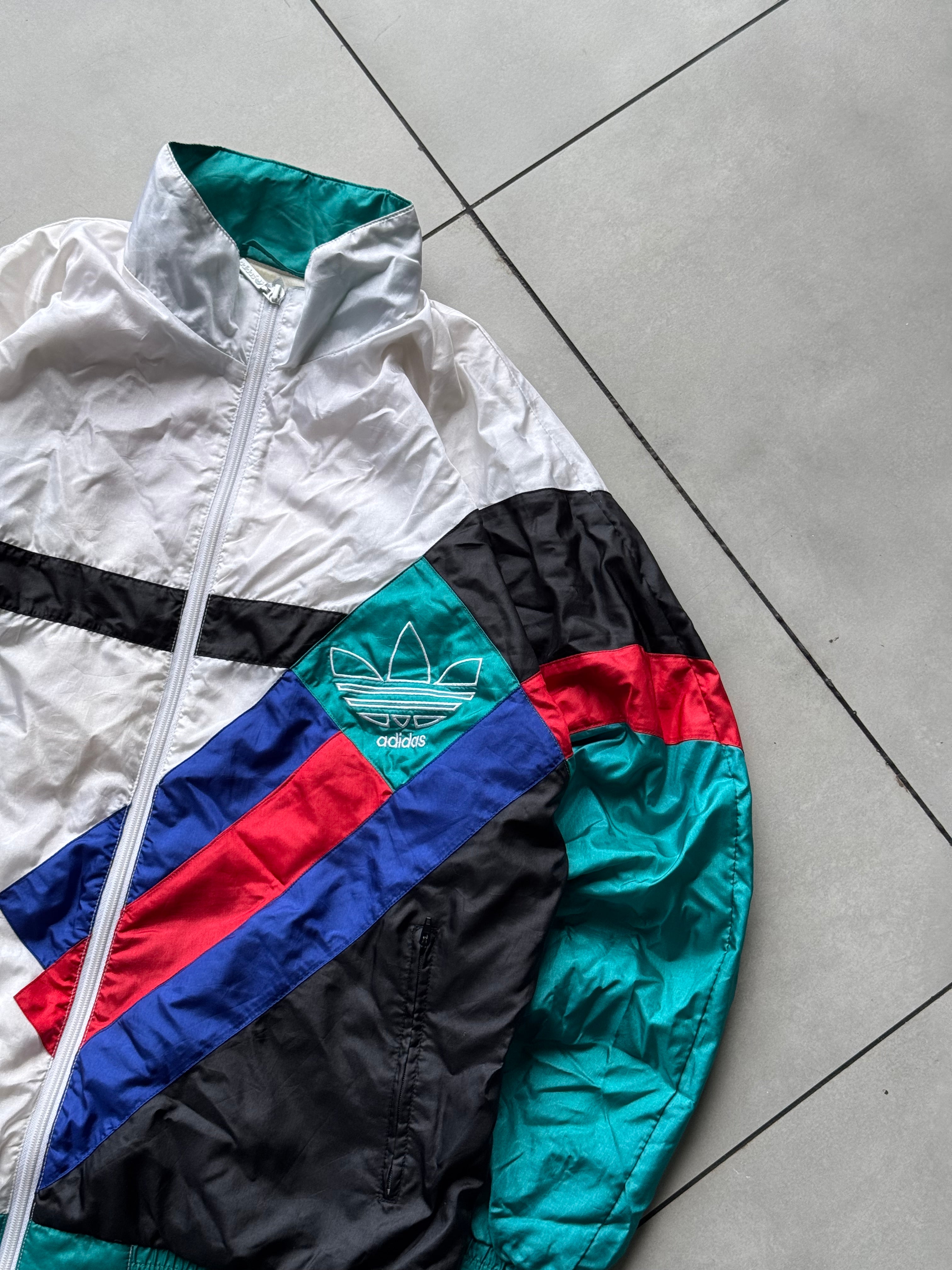 ADIDAS 90s ICONIC SPELLOUT VTG JACKET- XL