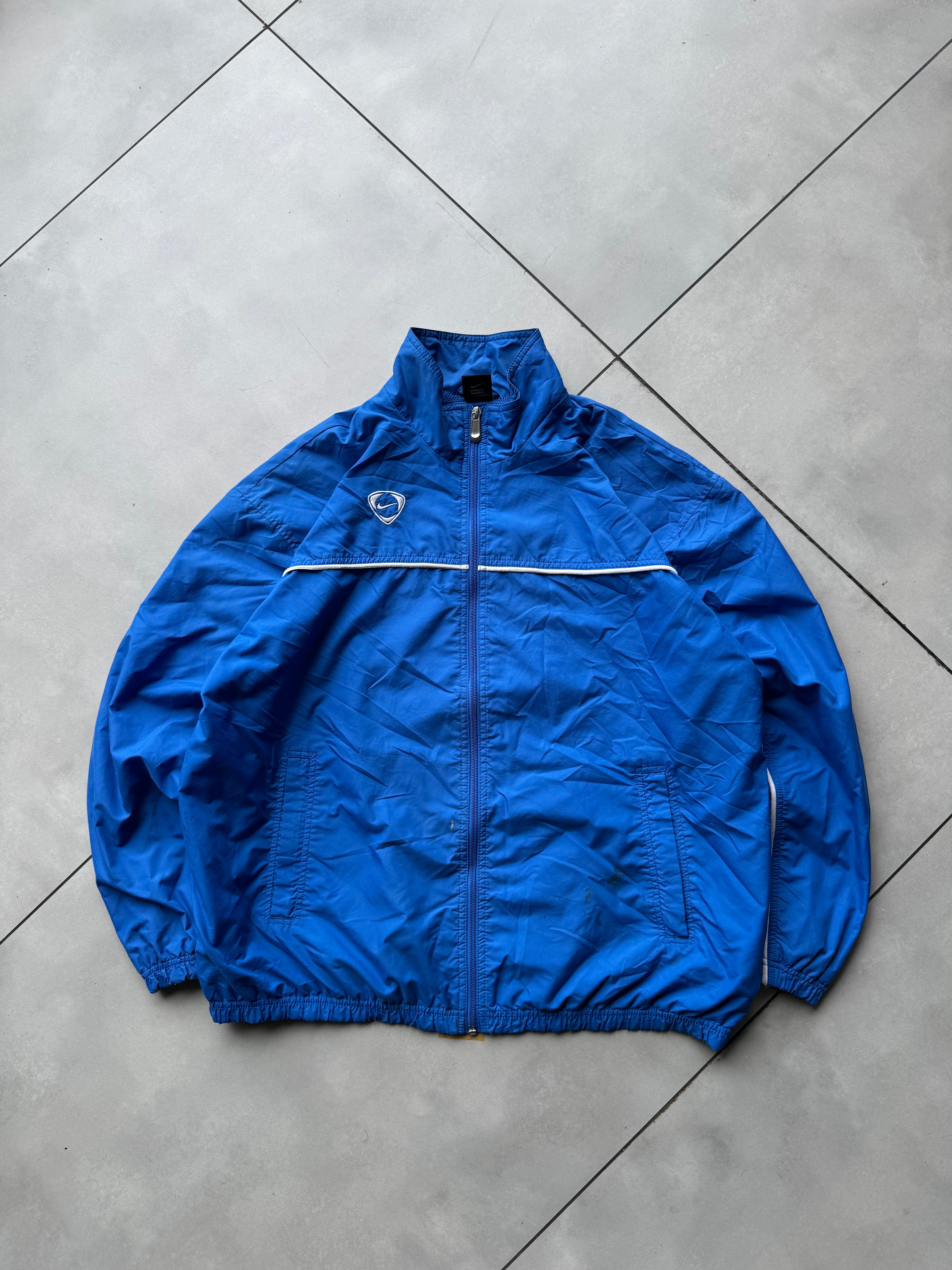 NIKE SWOOSH BLUE VTG JACKET-XXL