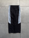 VINTAGE  ADIDAS BLACK TRACK [ L -32]