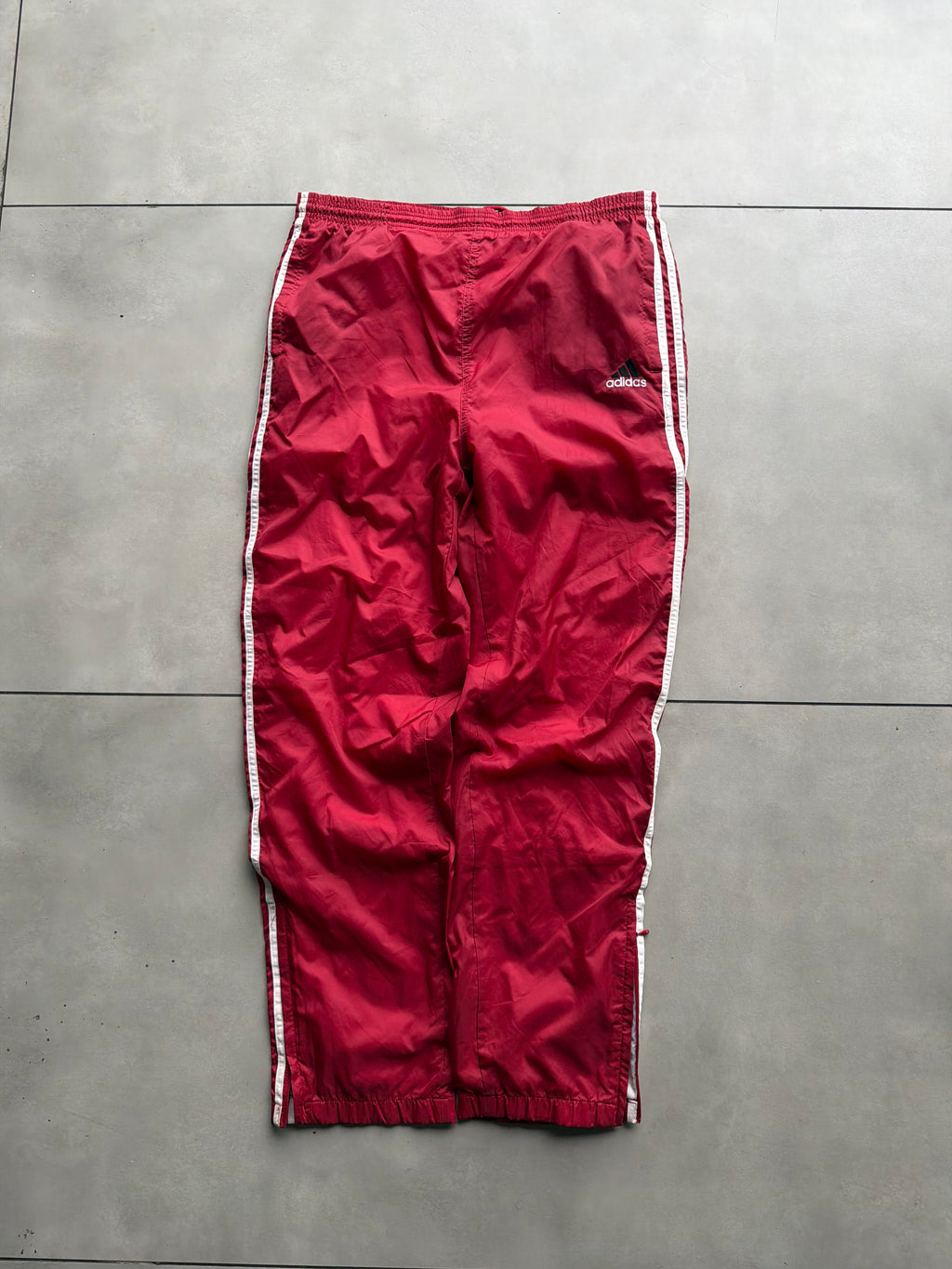 ADIDAS ORGINALS STRIPE TRACK PANTS- [ XXL - 36 ]