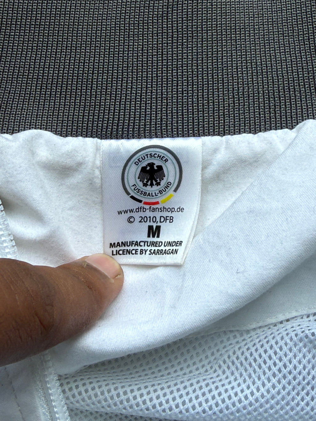 GERMAN VINTAGE FOOTBALL JACKET-S