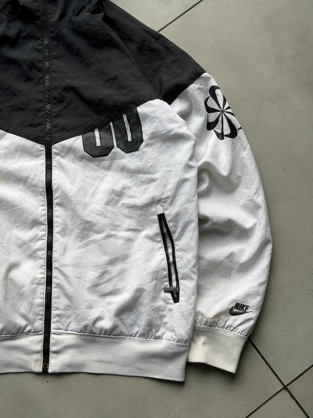 NIKE 00 VTG HOODIED JACKET -L