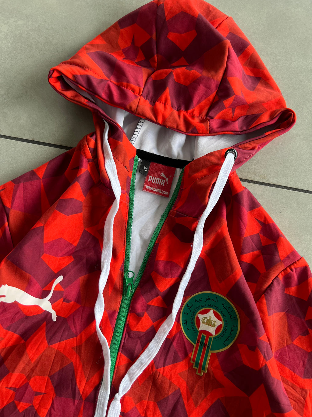 MOROCCO HOODIE VTG JACKET- S