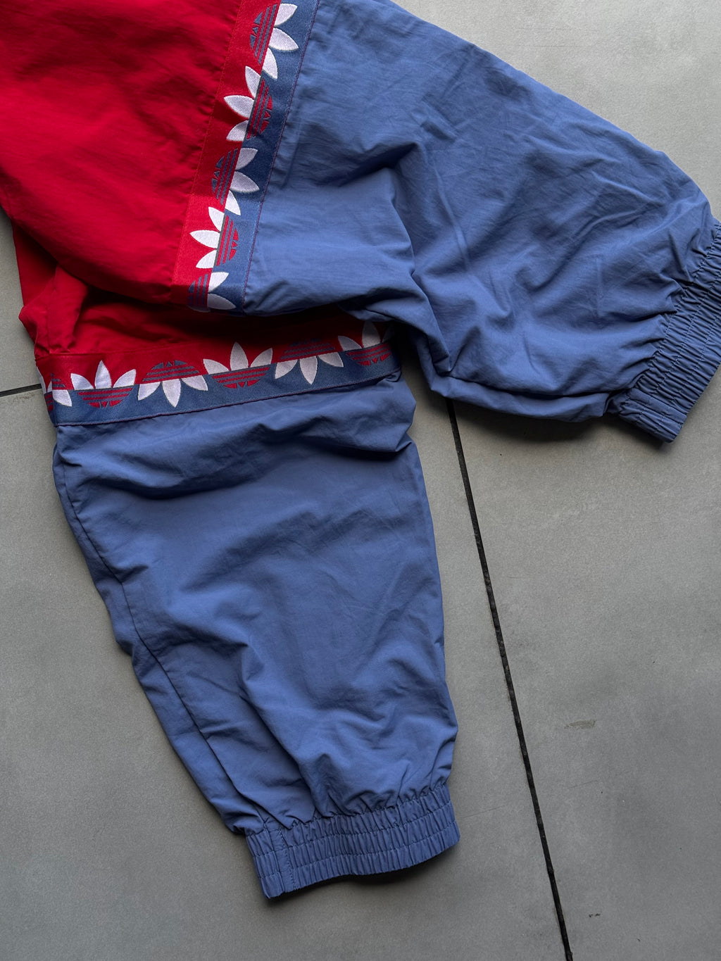 ADIDAS ORIGINALS RED & BLUE TRACK [ S-28]