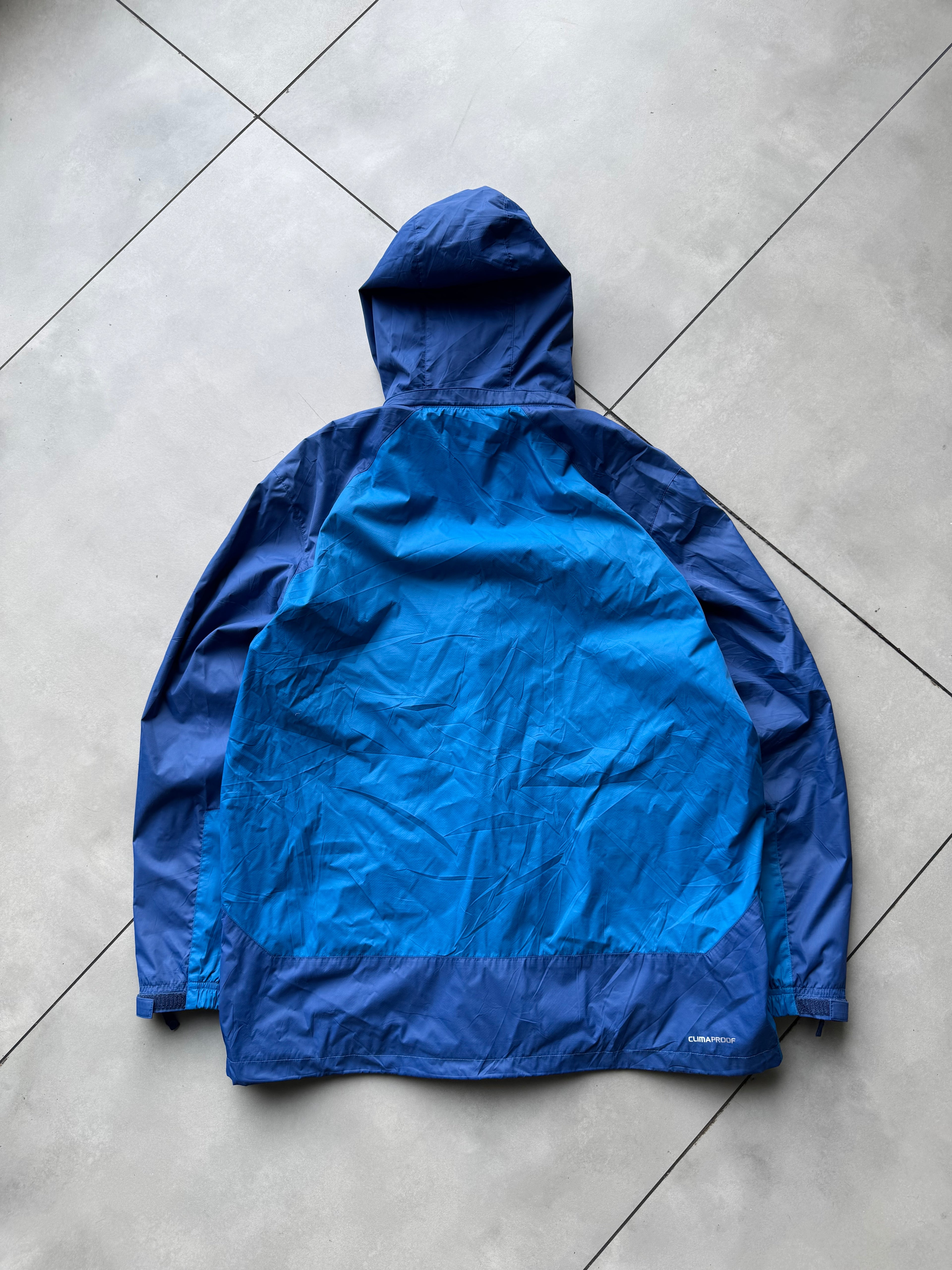 ADIDAS HOODIED VTG TRECKING WINBREAKER- XL