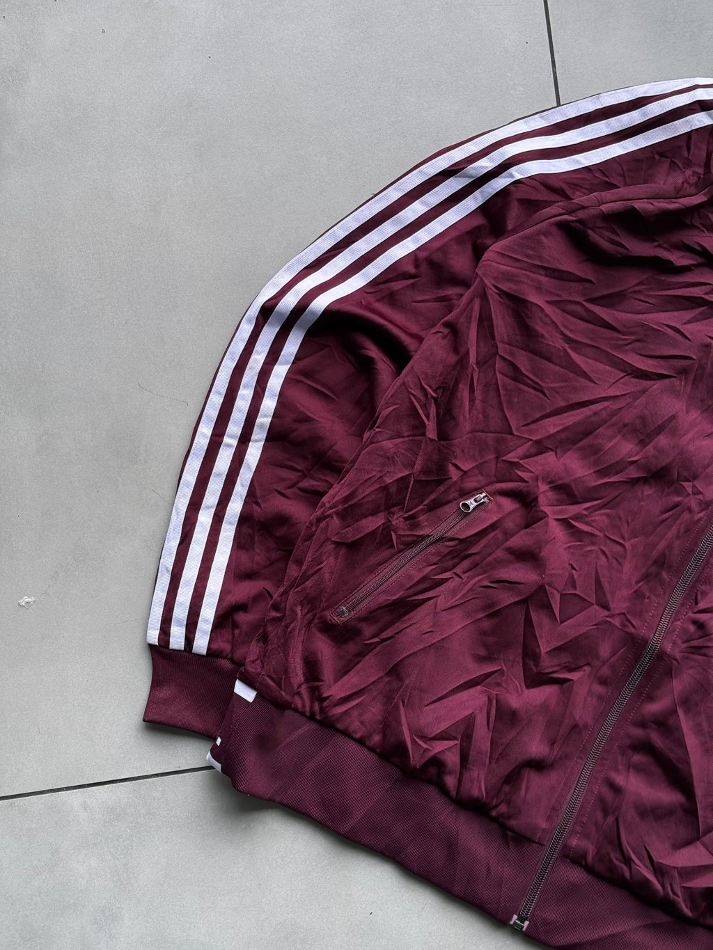 ADIDAS ORIGINALS RED TRACK JACKET-M