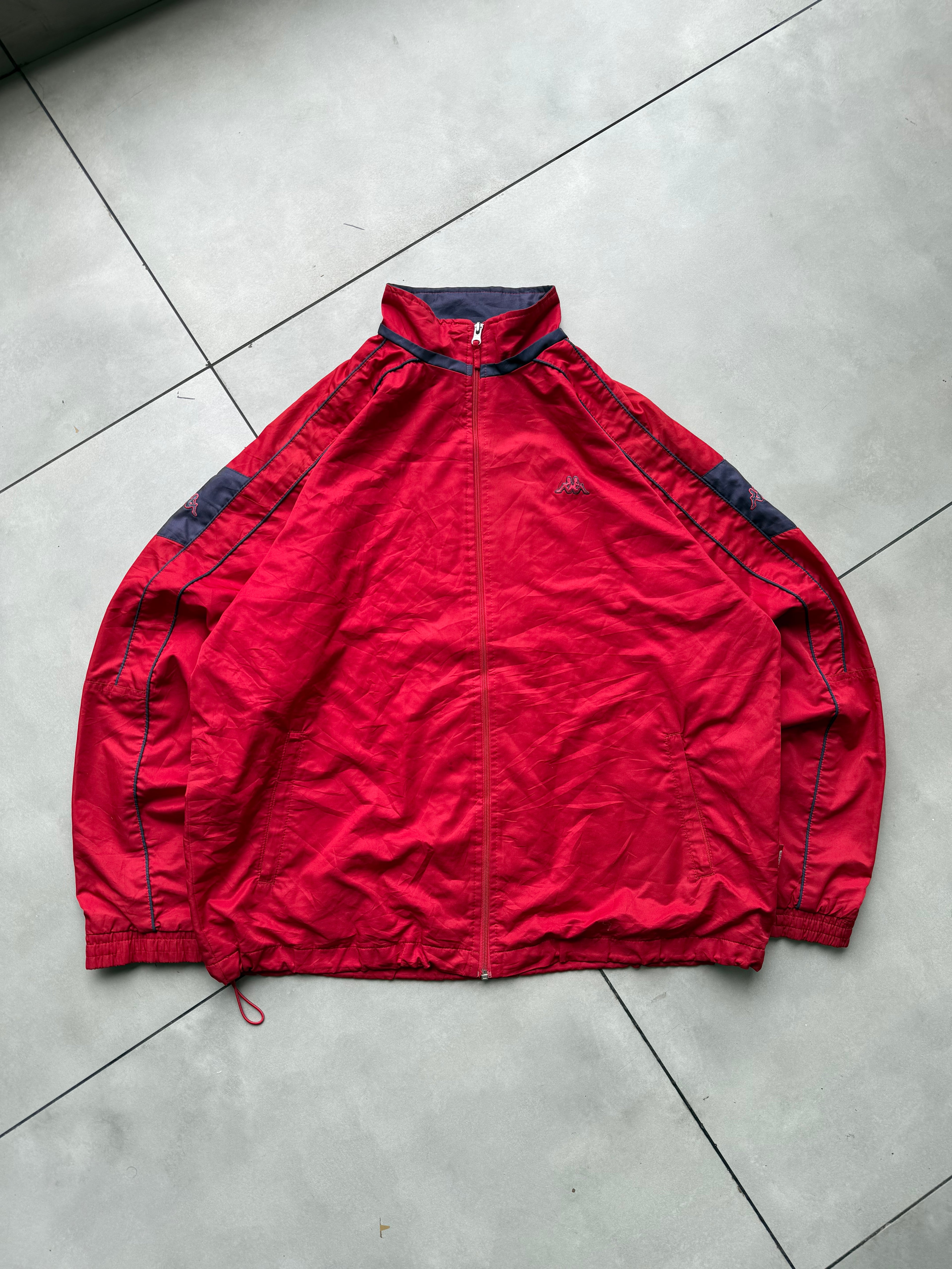 VINTAGE KAPPA RED JACKET-XL