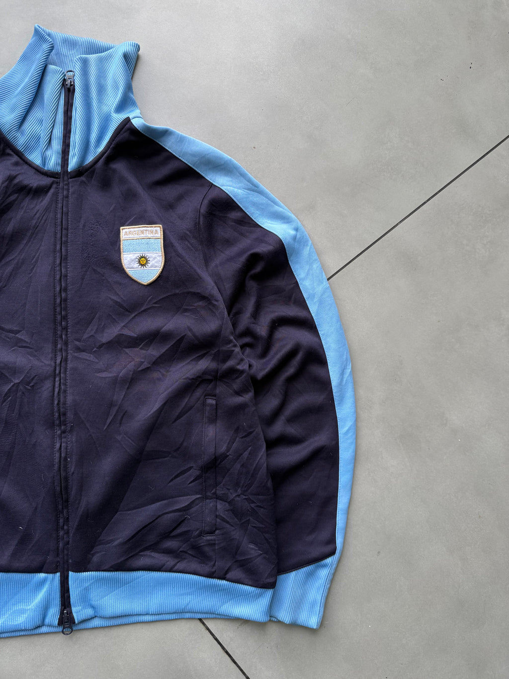 ARGENTINA VINTAGE FOOTBALL JACKET-M