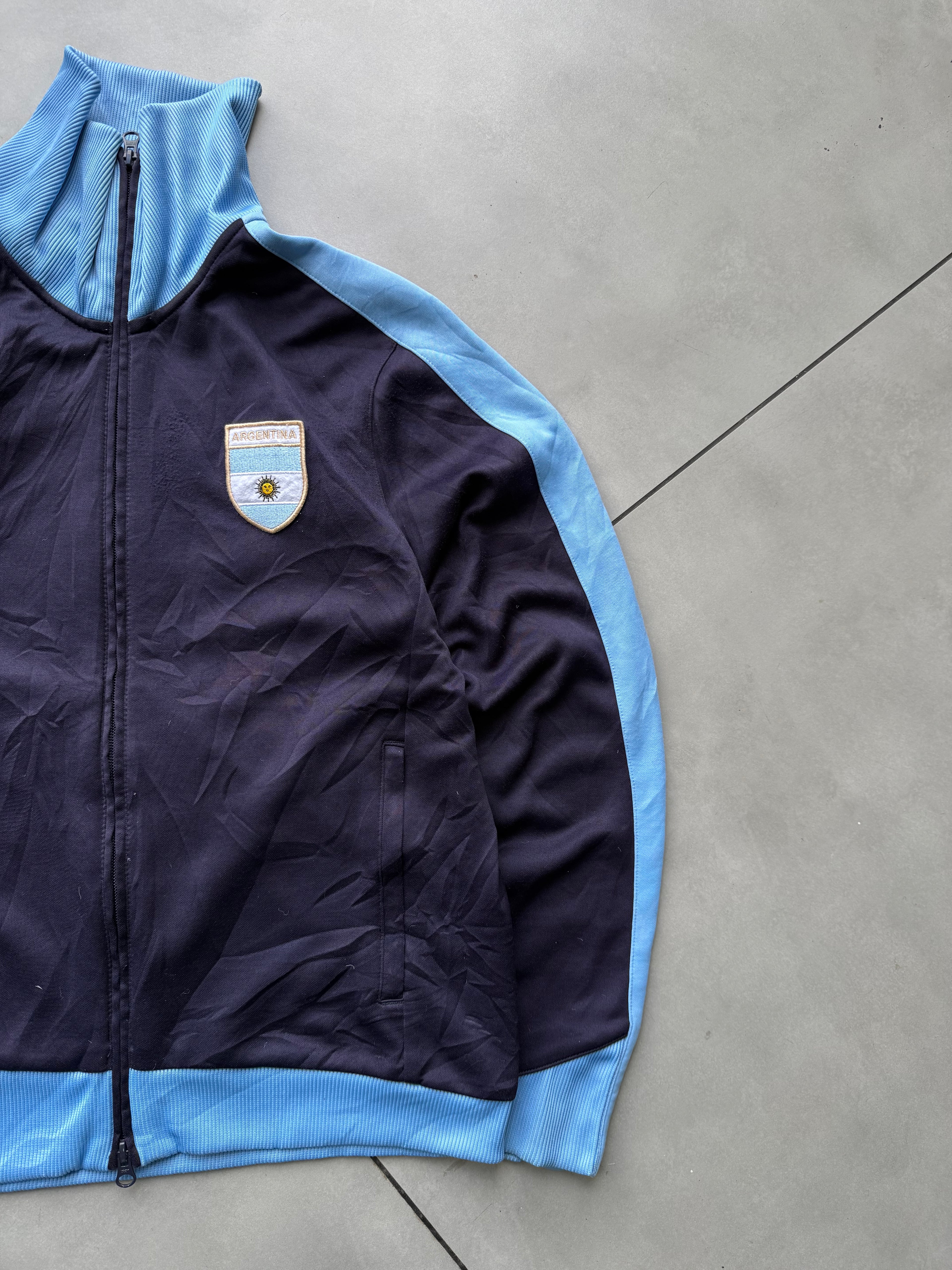 ARGENTINA VINTAGE FOOTBALL JACKET-M