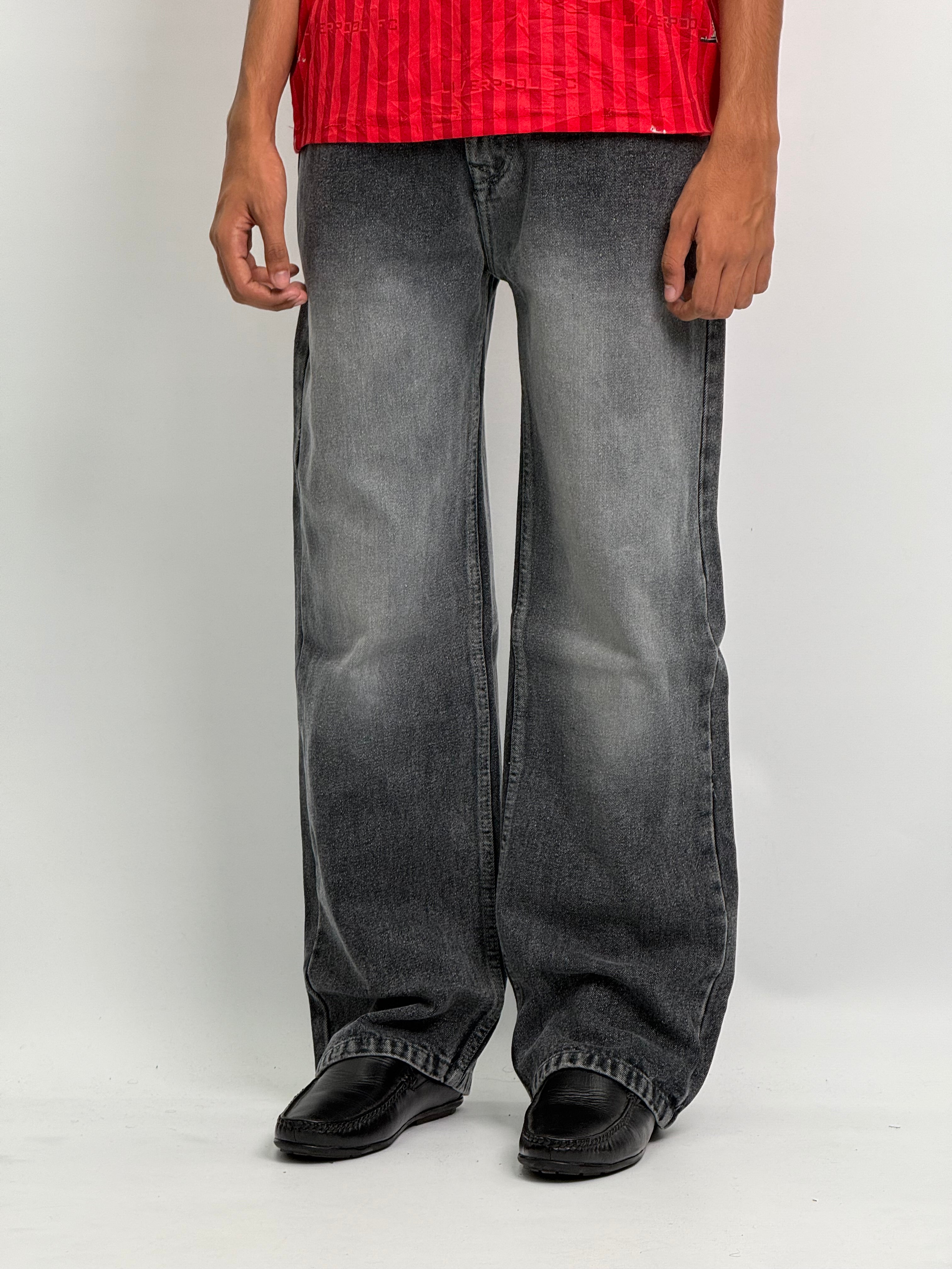 CHARCOAL GREY BAGGY