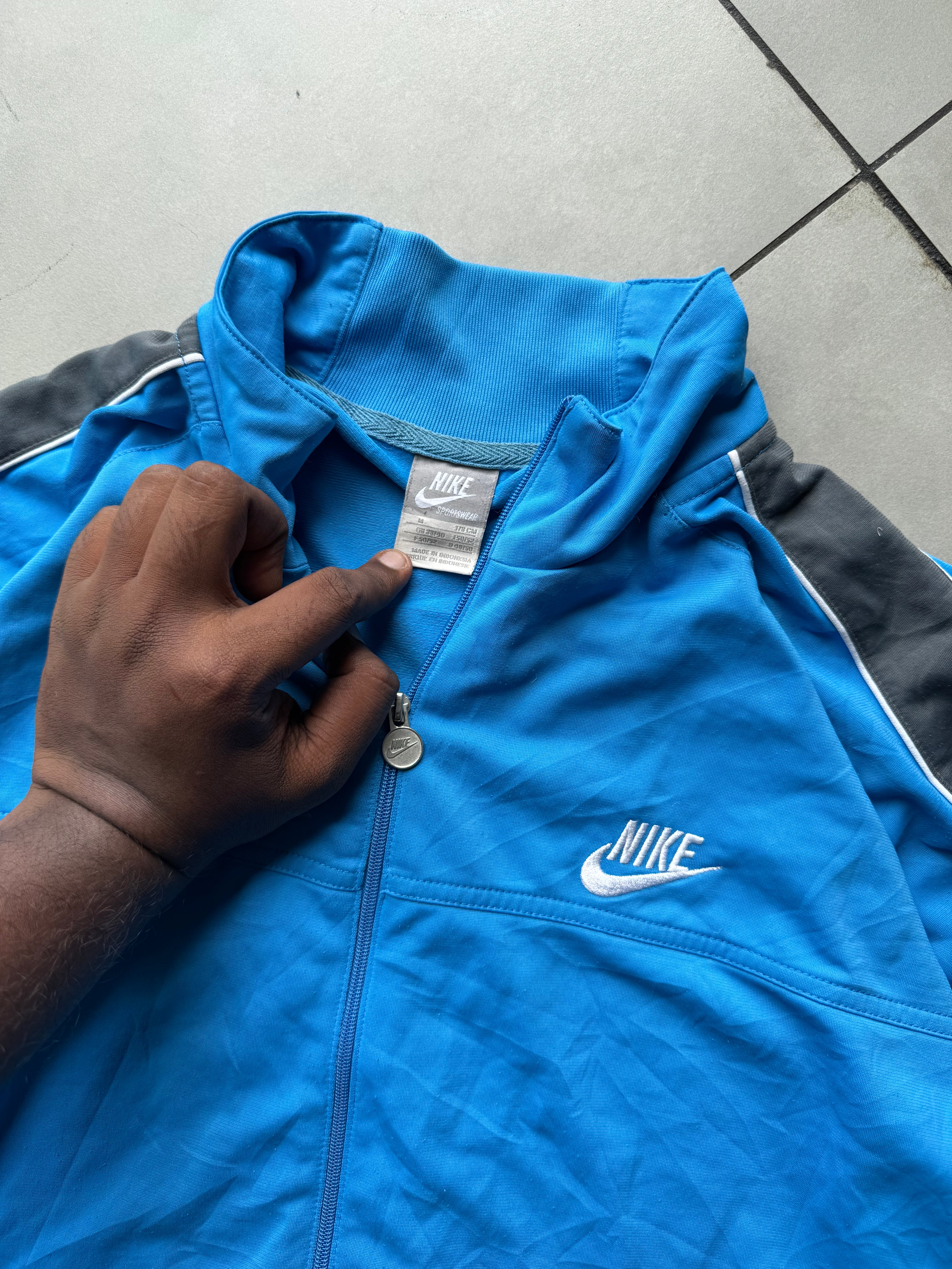 VINTAGE NIKE AIR TRACK JACKET-L