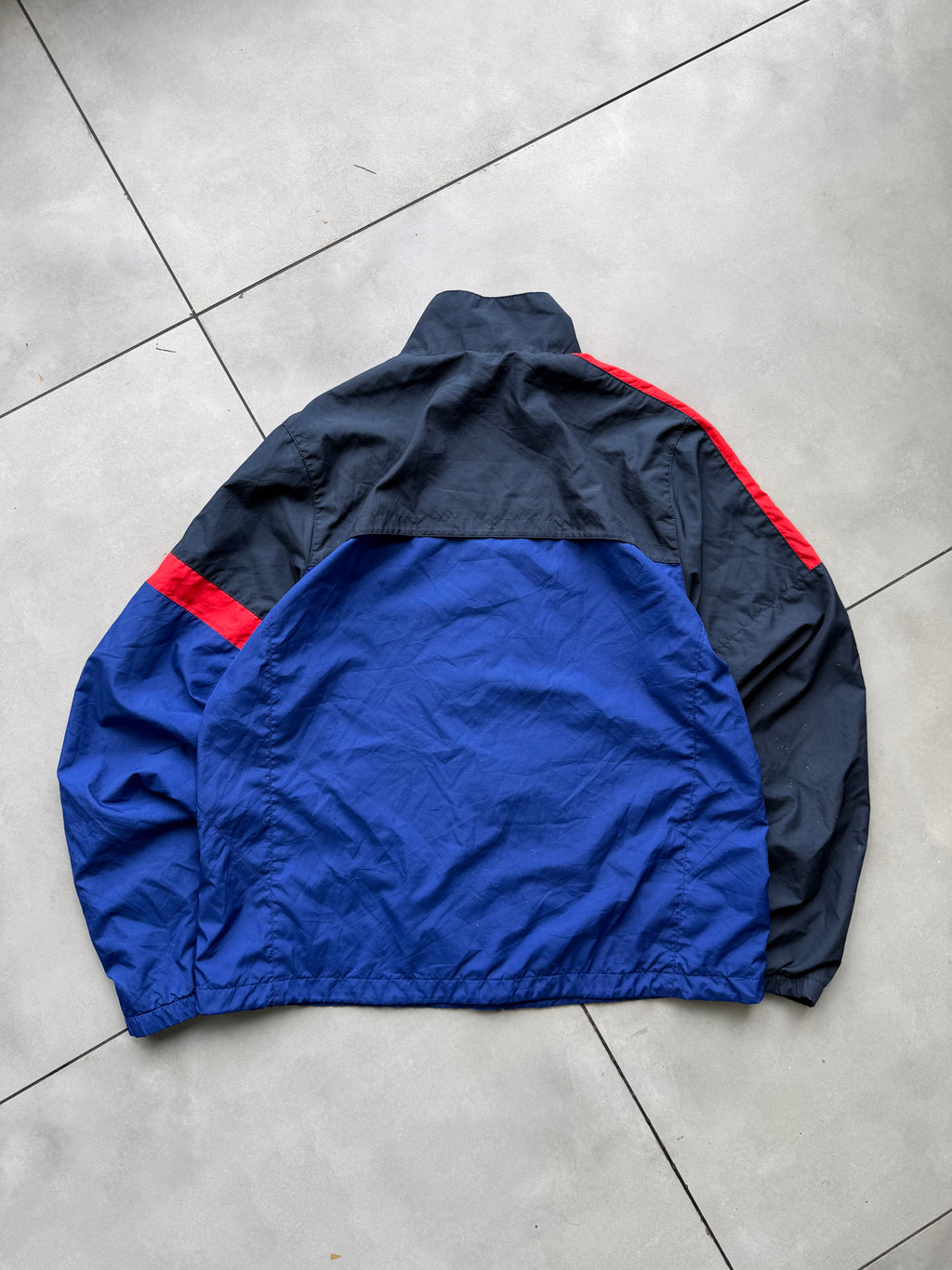FC BARCELONA VINTAGE FOOTBALL JACKET-L
