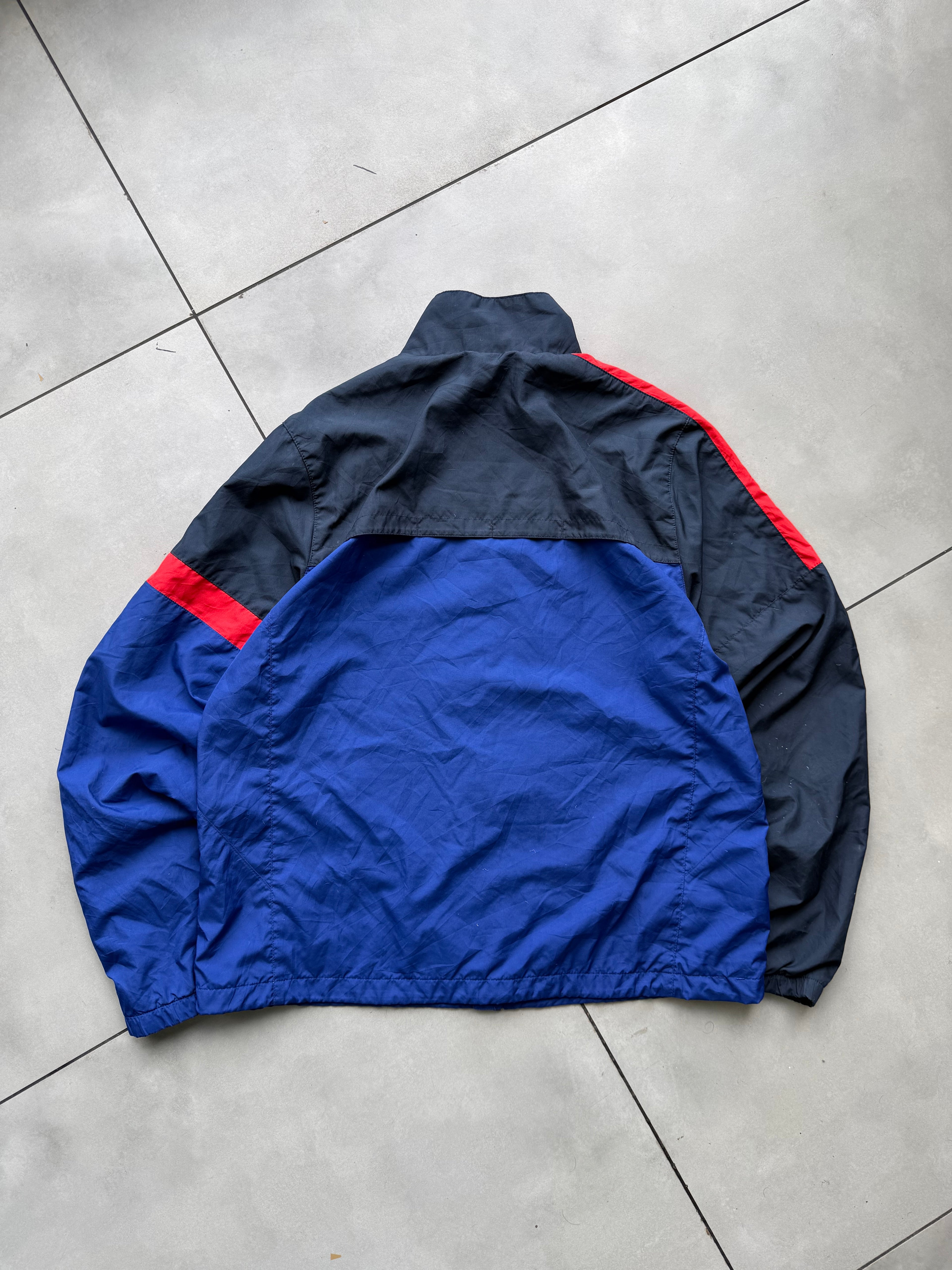 FC BARCELONA VINTAGE FOOTBALL JACKET-L