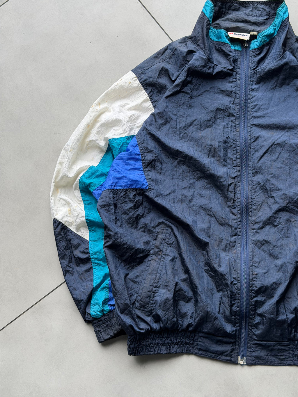 VINTAGE LOTTO NAVY BLUE -L