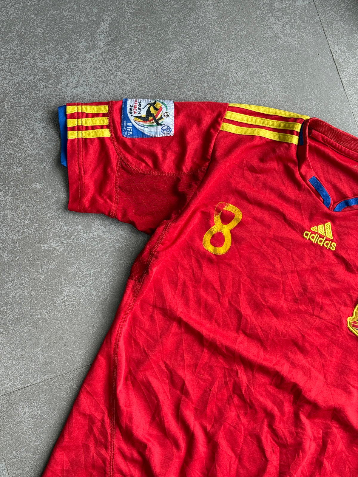 2010-ESPANIA WORLD CUP HOME JERSEY-