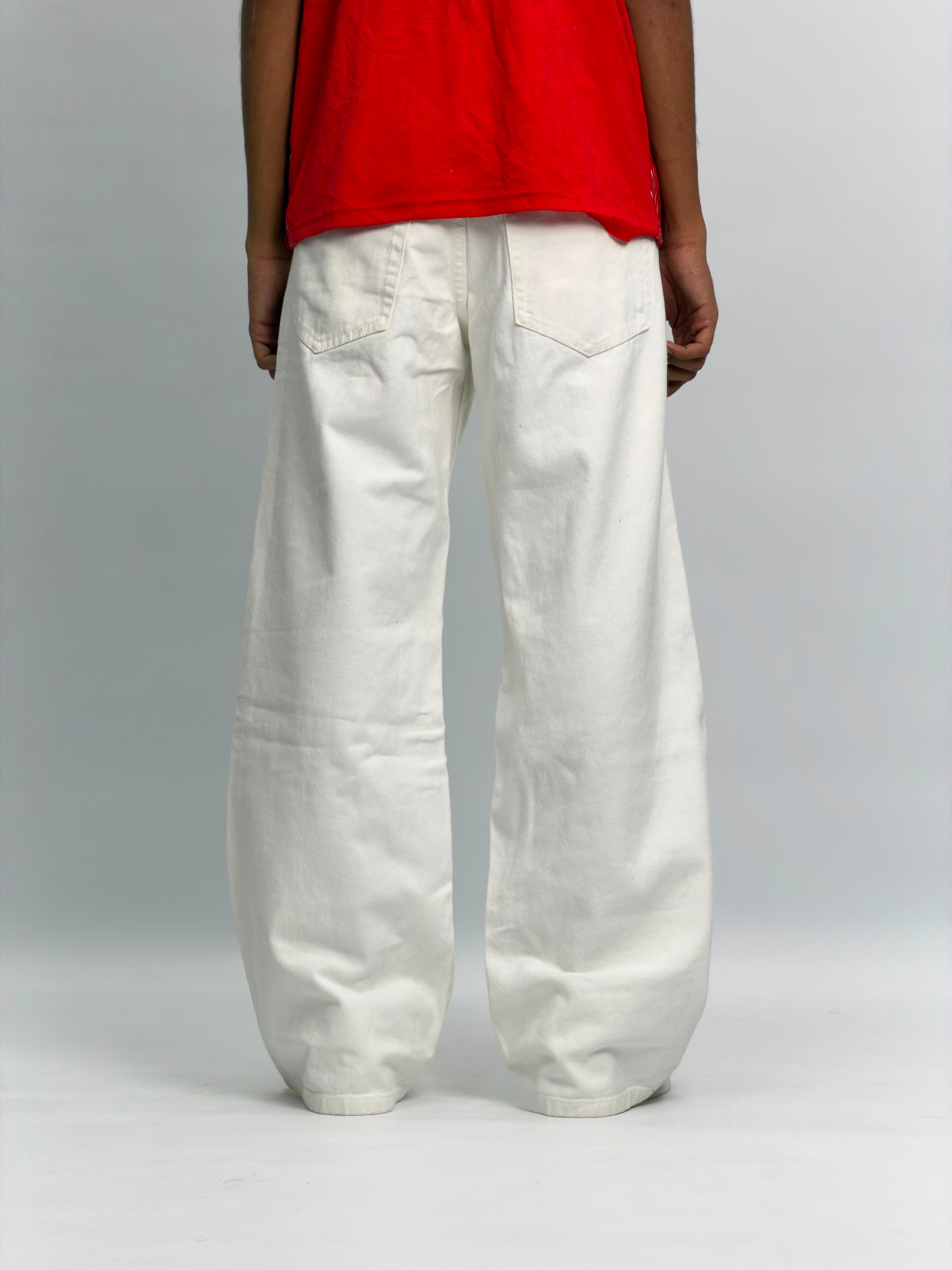 OWN WHITE WIDE LEG