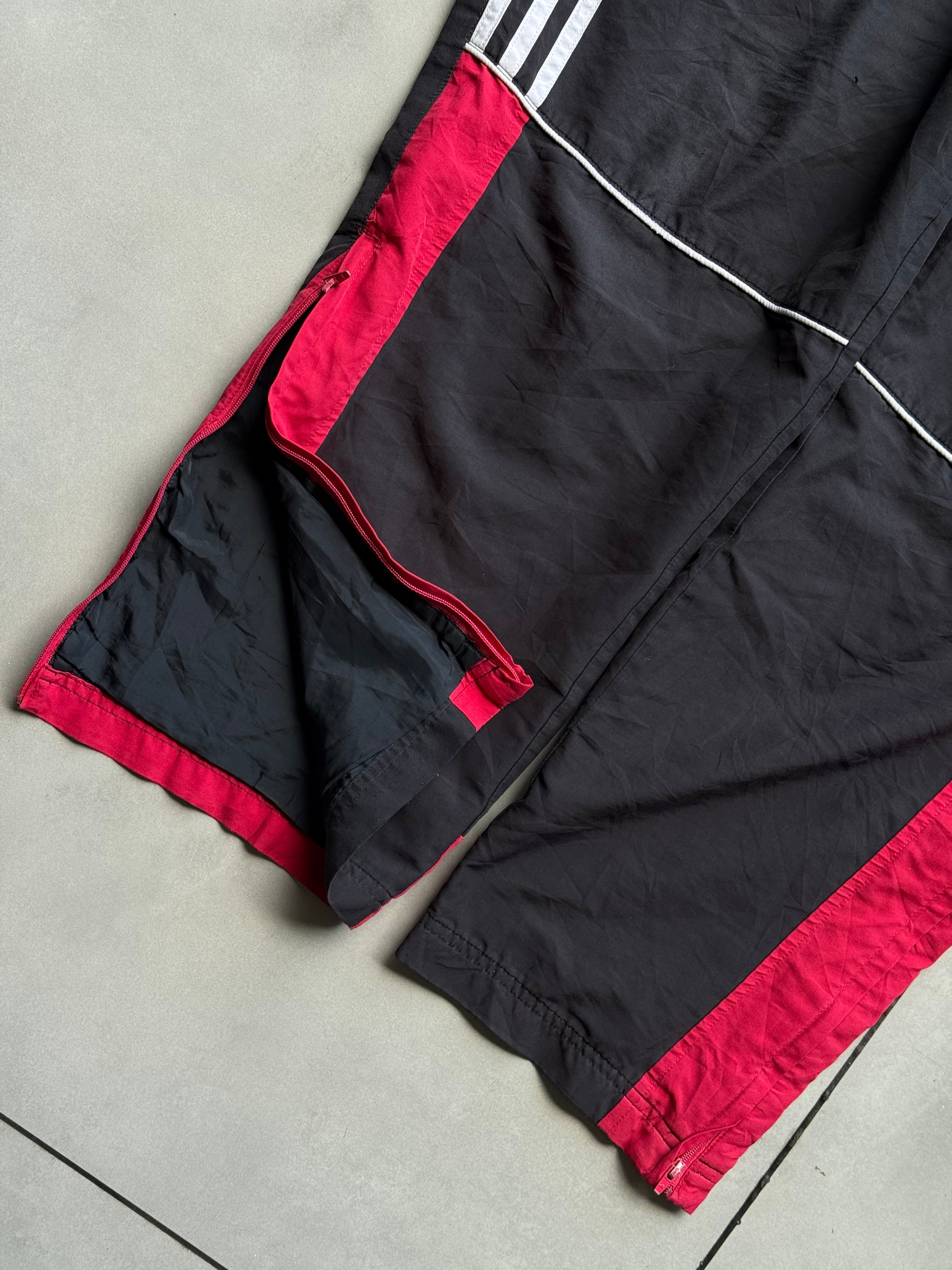 VINEGAR ADIDAS BLACK & RED TRACK [ XXL-40]