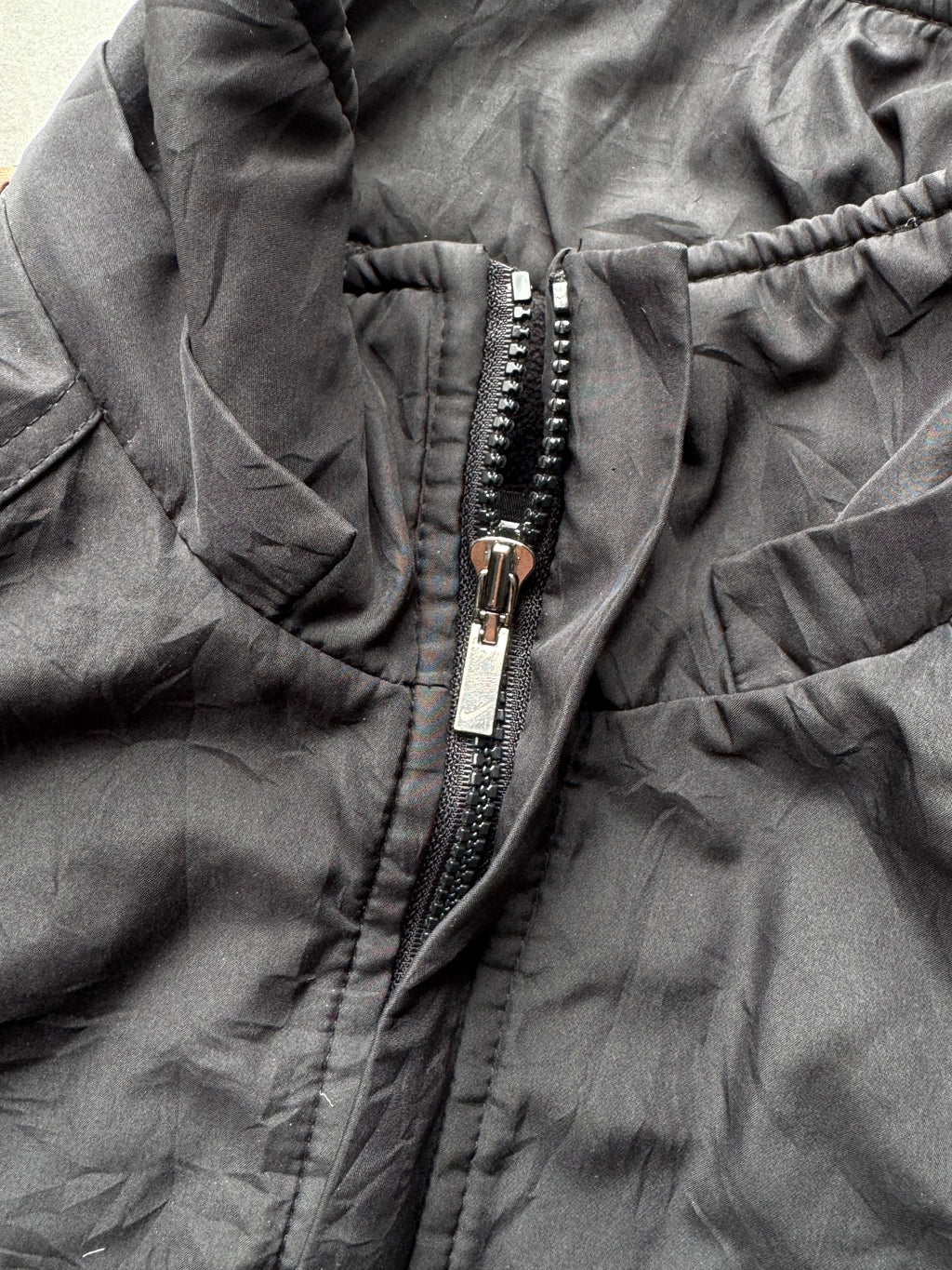 NIKE SWOOSH BLACK VTG JACKET-XL