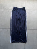 VINTAGE NIKE NAVY BLUE STRIPED WIDE LEG [ 30-M]