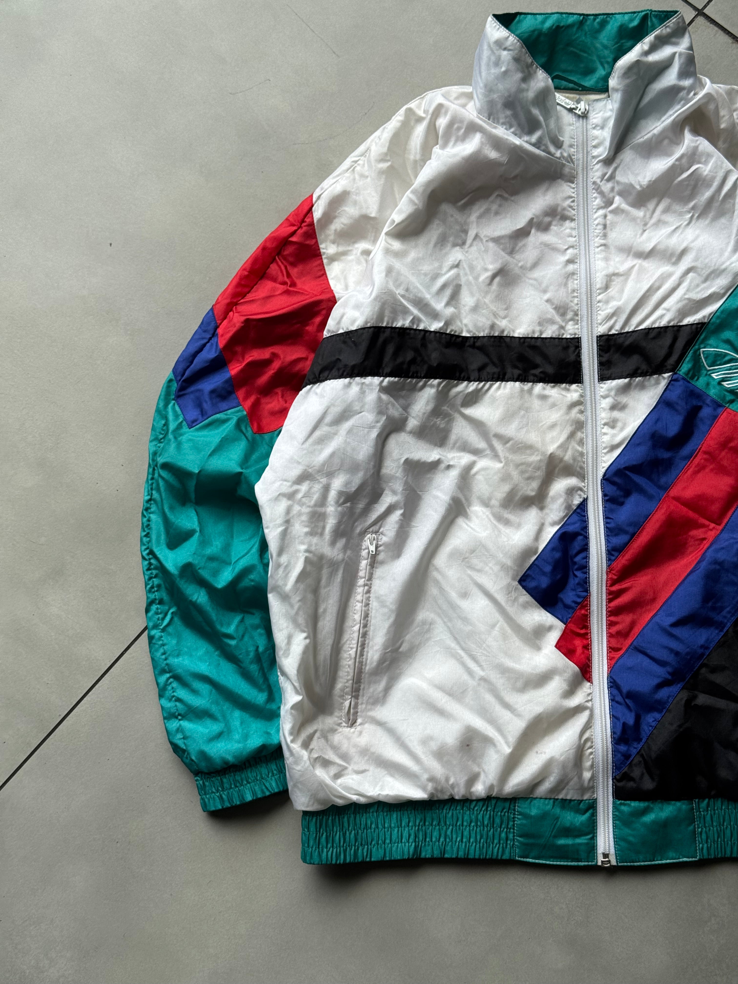 ADIDAS 90s ICONIC SPELLOUT VTG JACKET- XL