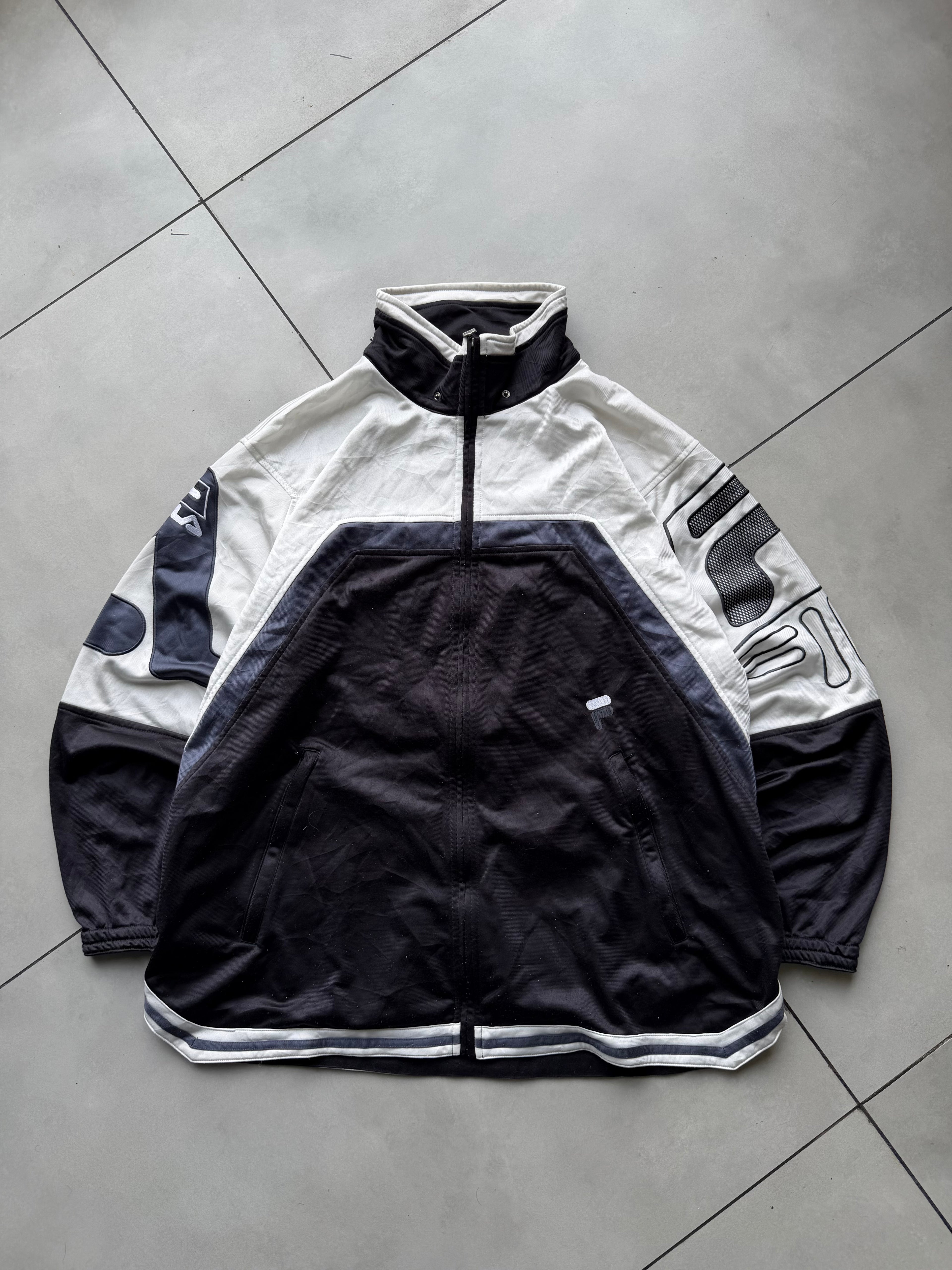 VINTAGE FILA TRACK JACKET-XL