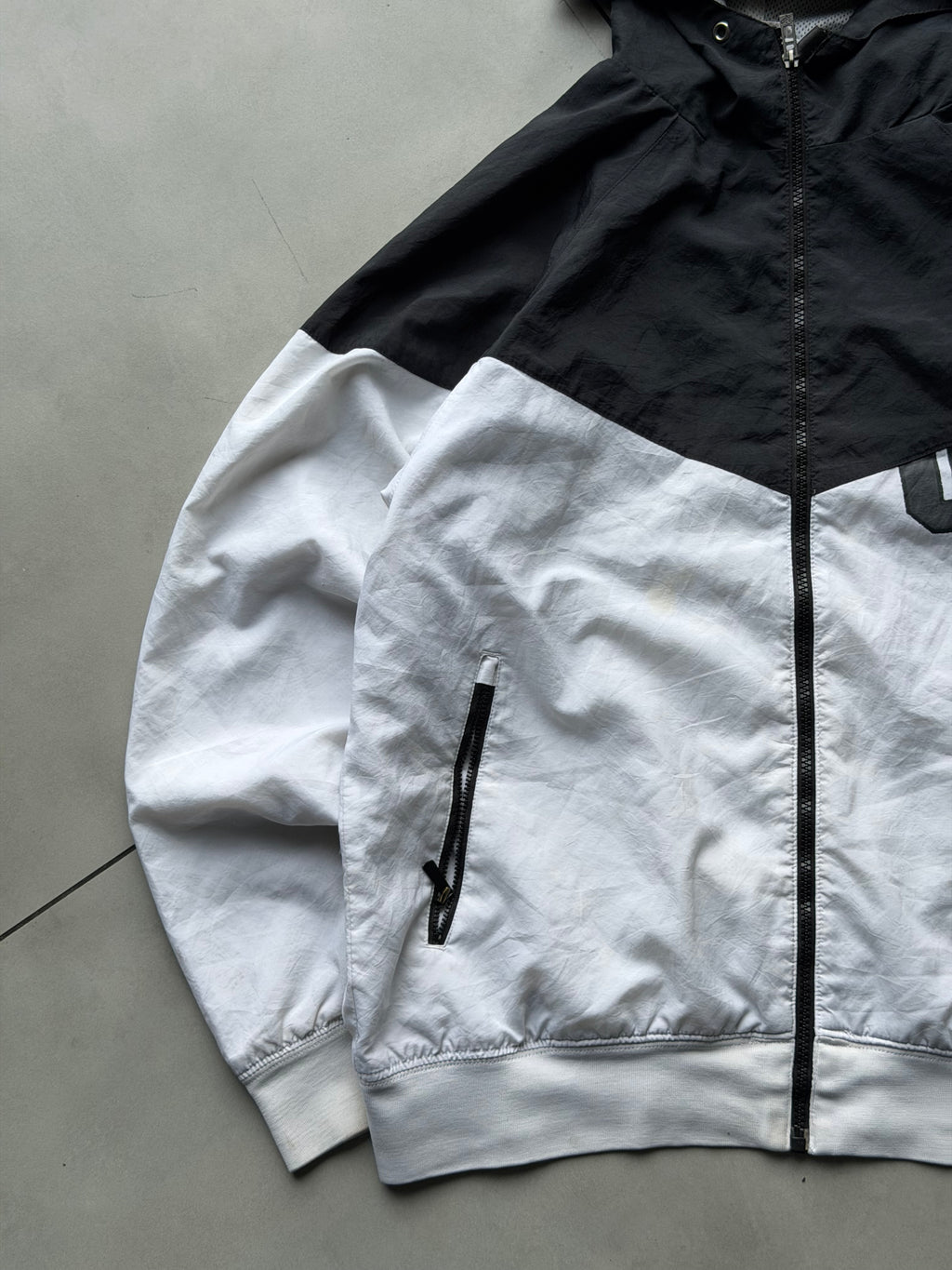 NIKE 00 VTG HOODIED JACKET -L