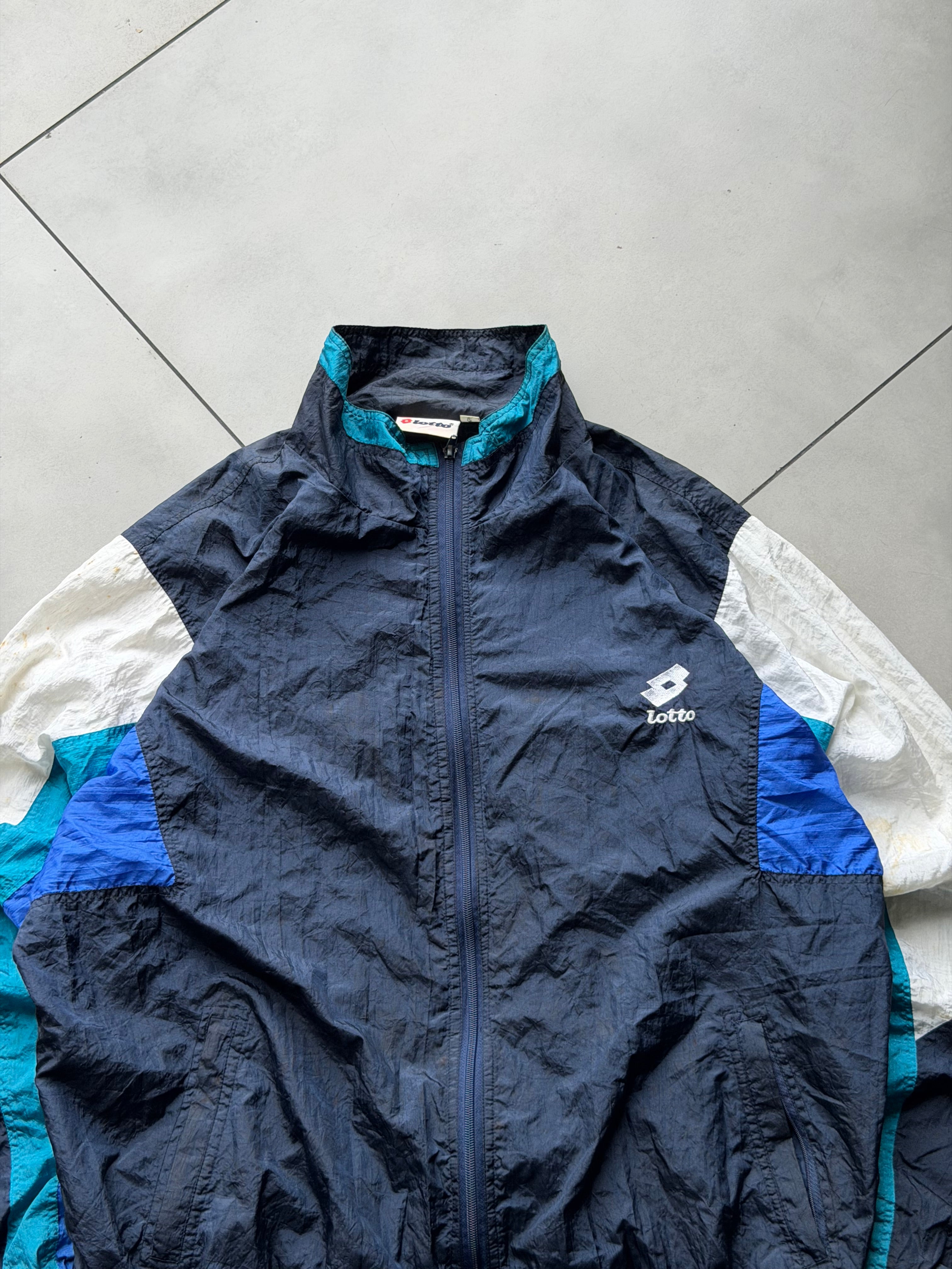 VINTAGE LOTTO NAVY BLUE -L