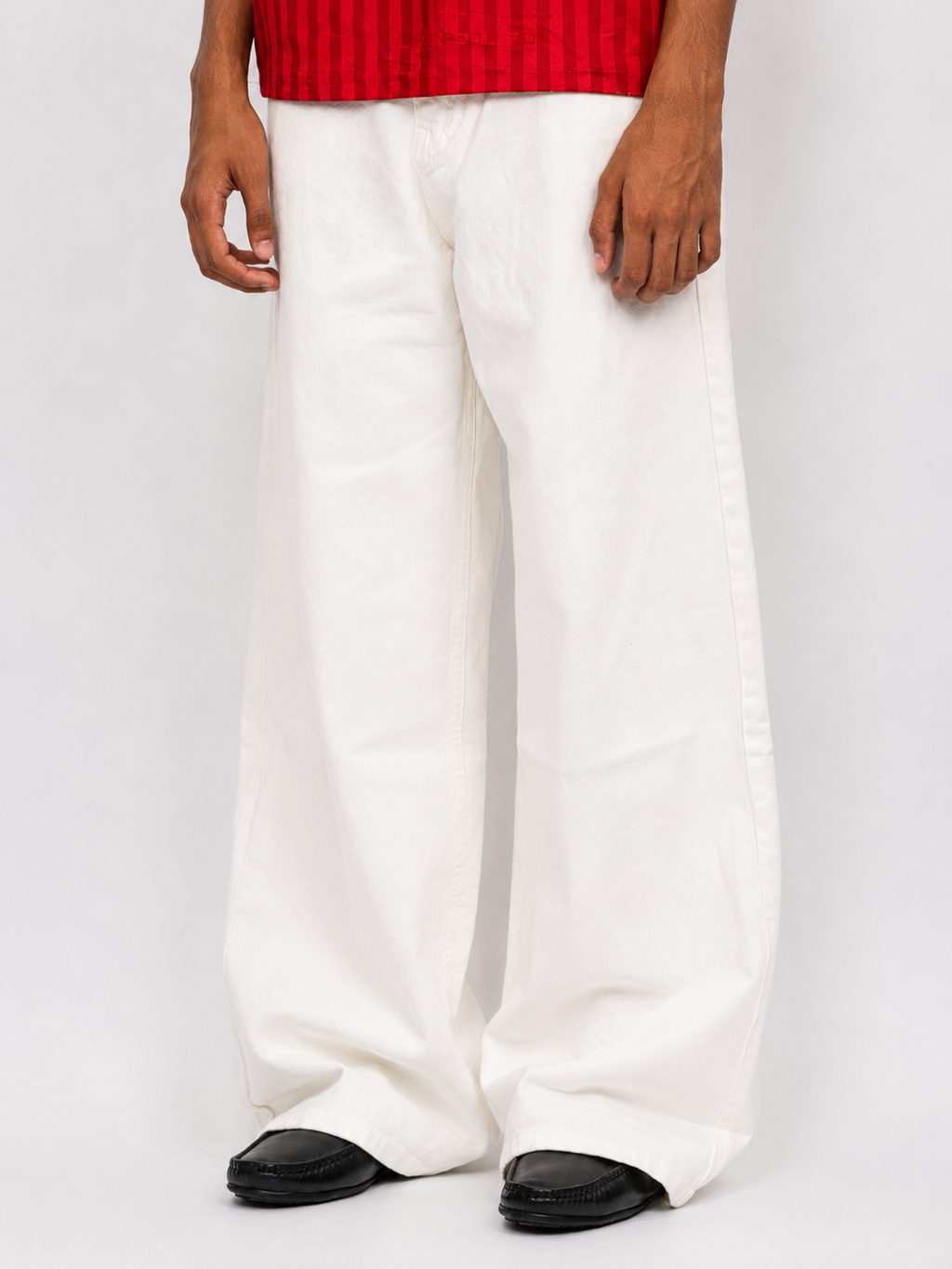 OWN WHITE WIDE-LEG
