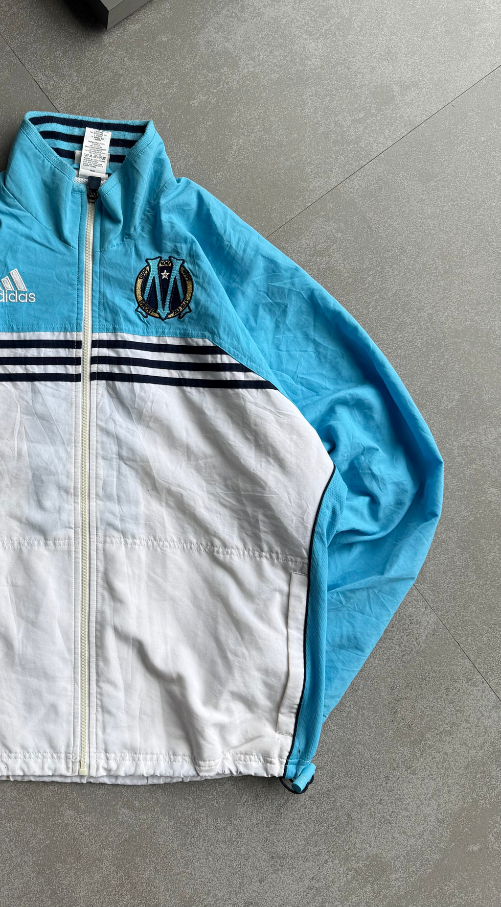 1998-ADIDAS OLYMPIQUE MARSEILLE JACKET-XL