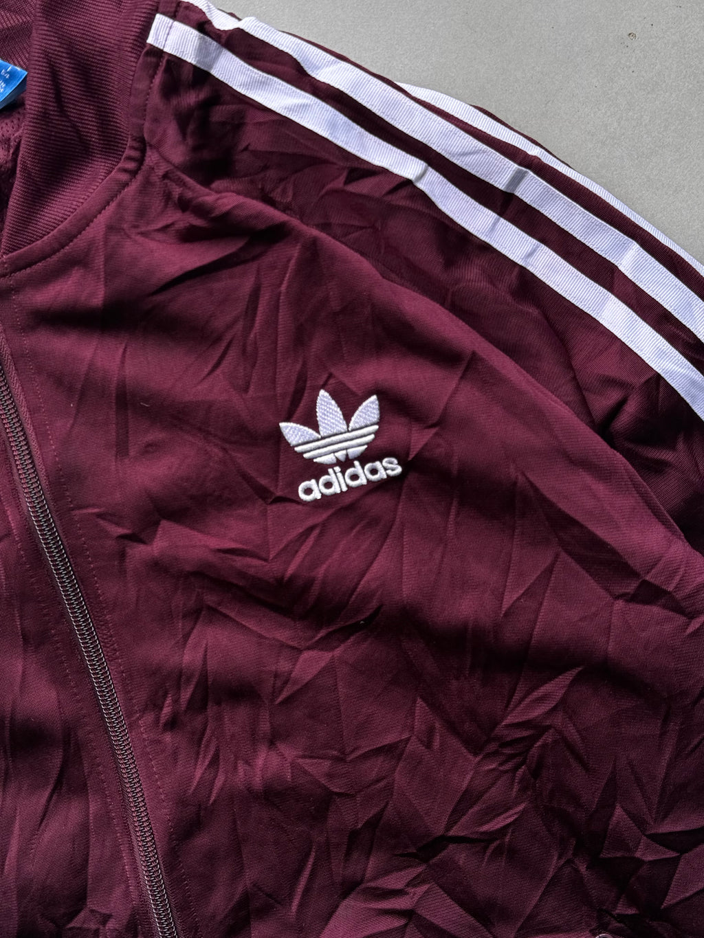 ADIDAS ORIGINALS RED TRACK JACKET-M