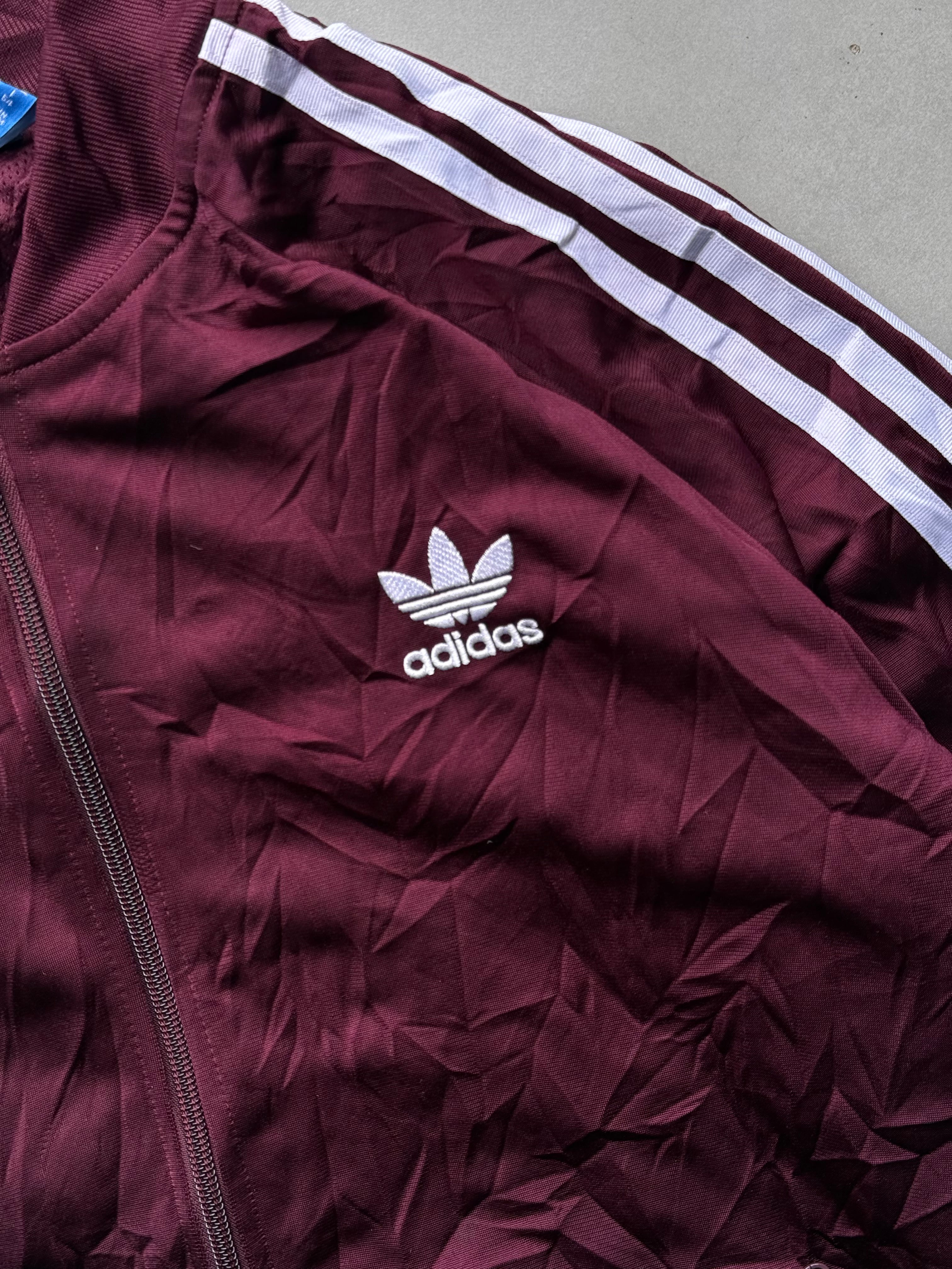 ADIDAS ORIGINALS RED TRACK JACKET-M
